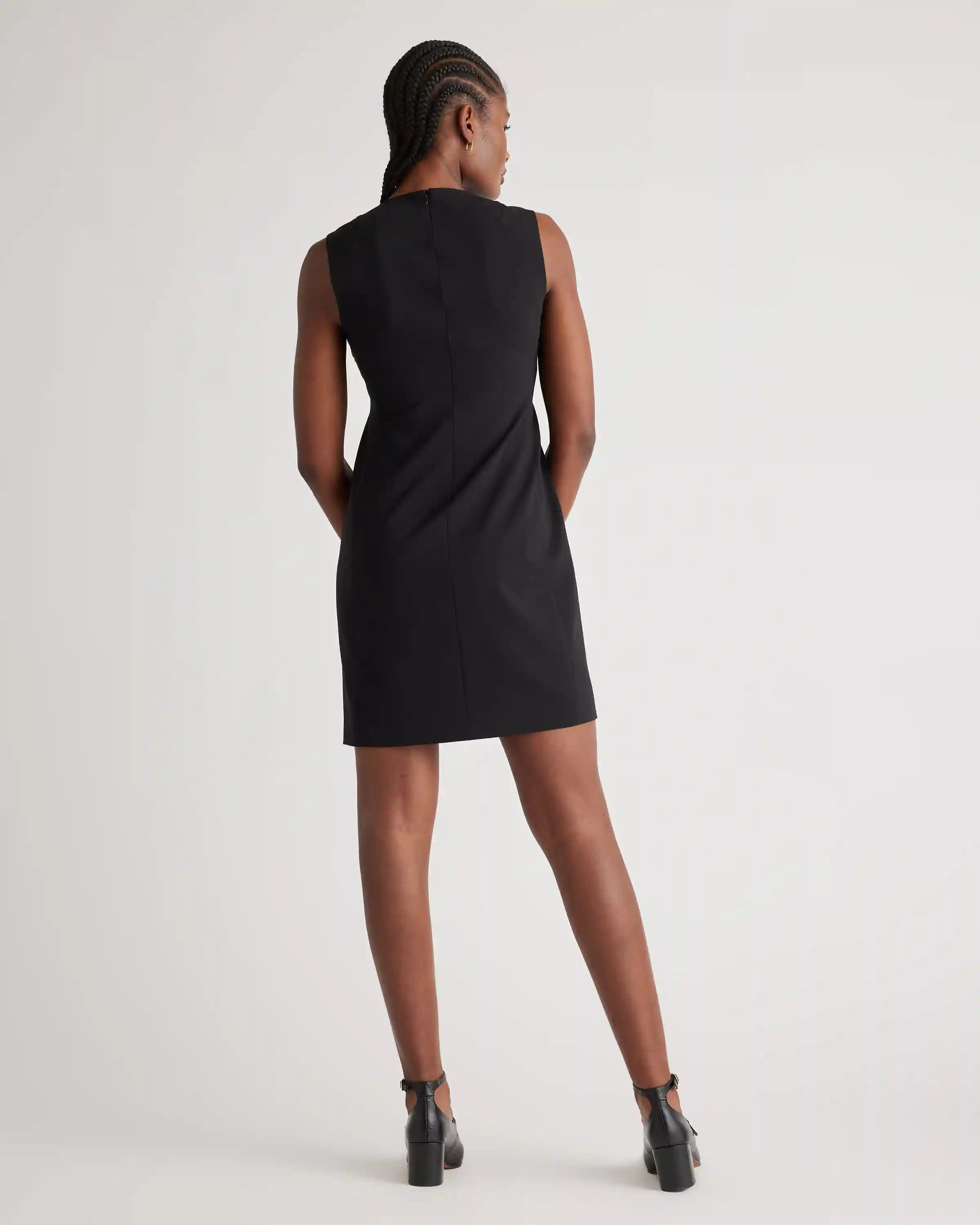 Italian Wool Sleeveless Dress