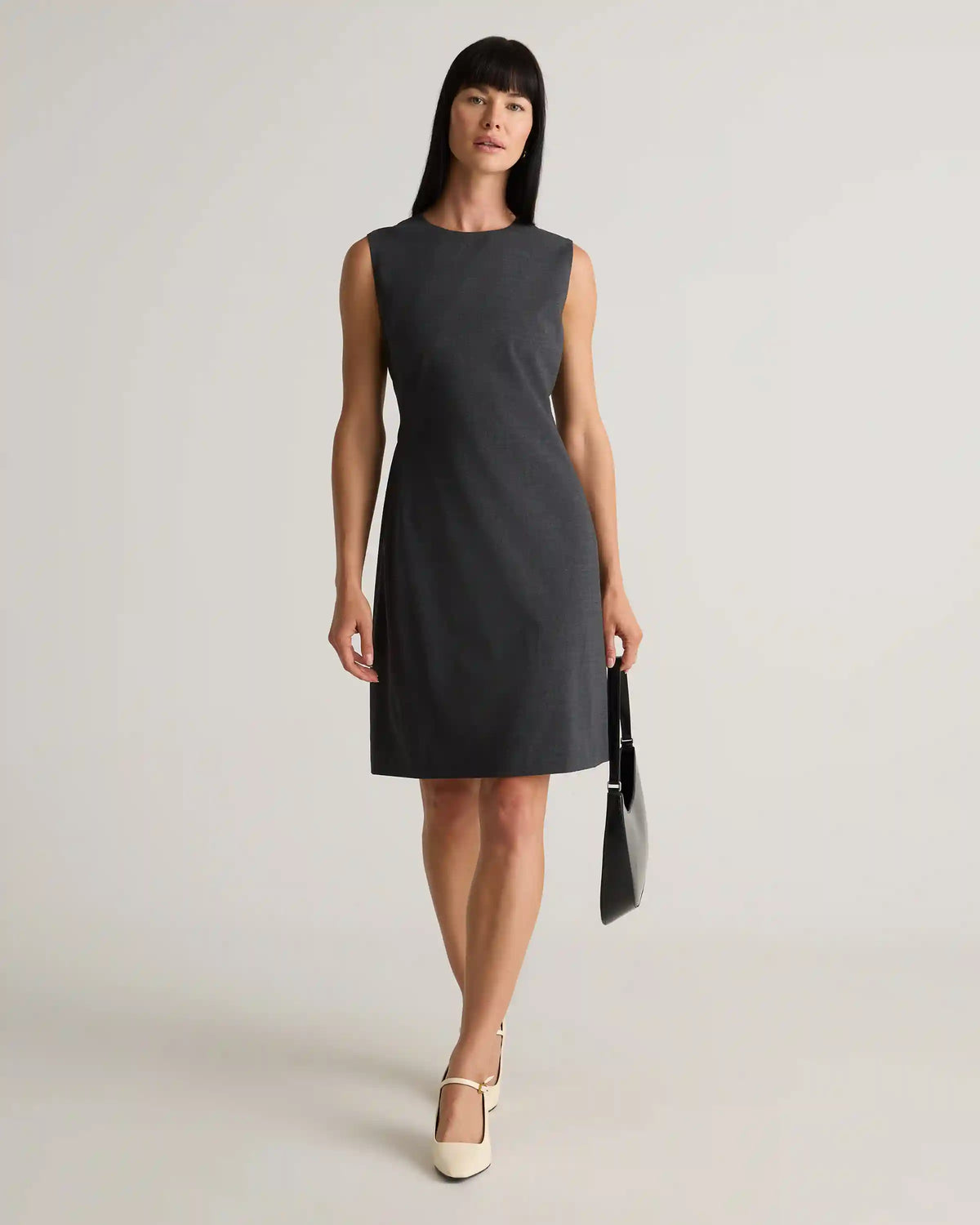 Italian Wool Sleeveless Dress
