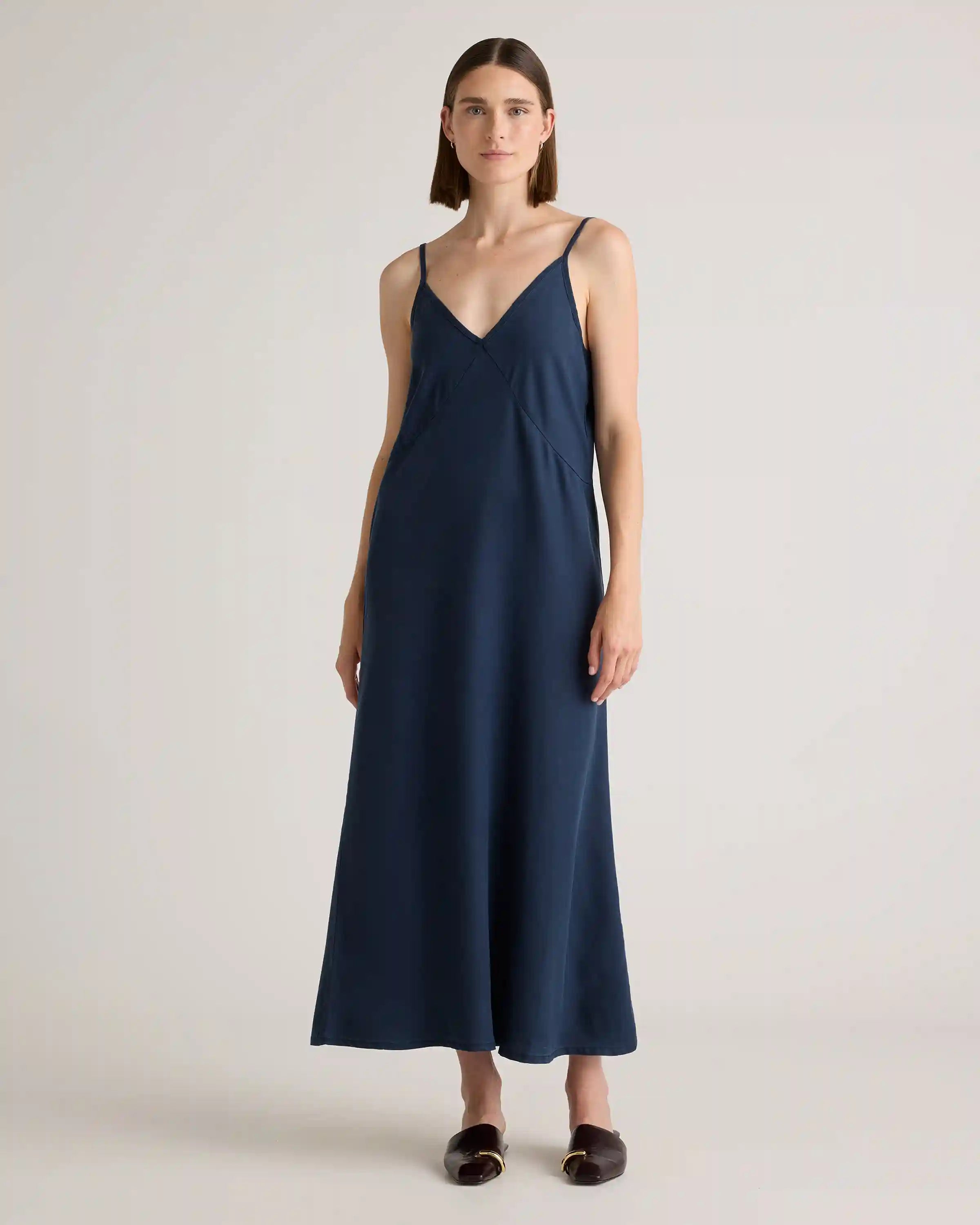 Vintage Wash Tencel Maxi Slip Dress