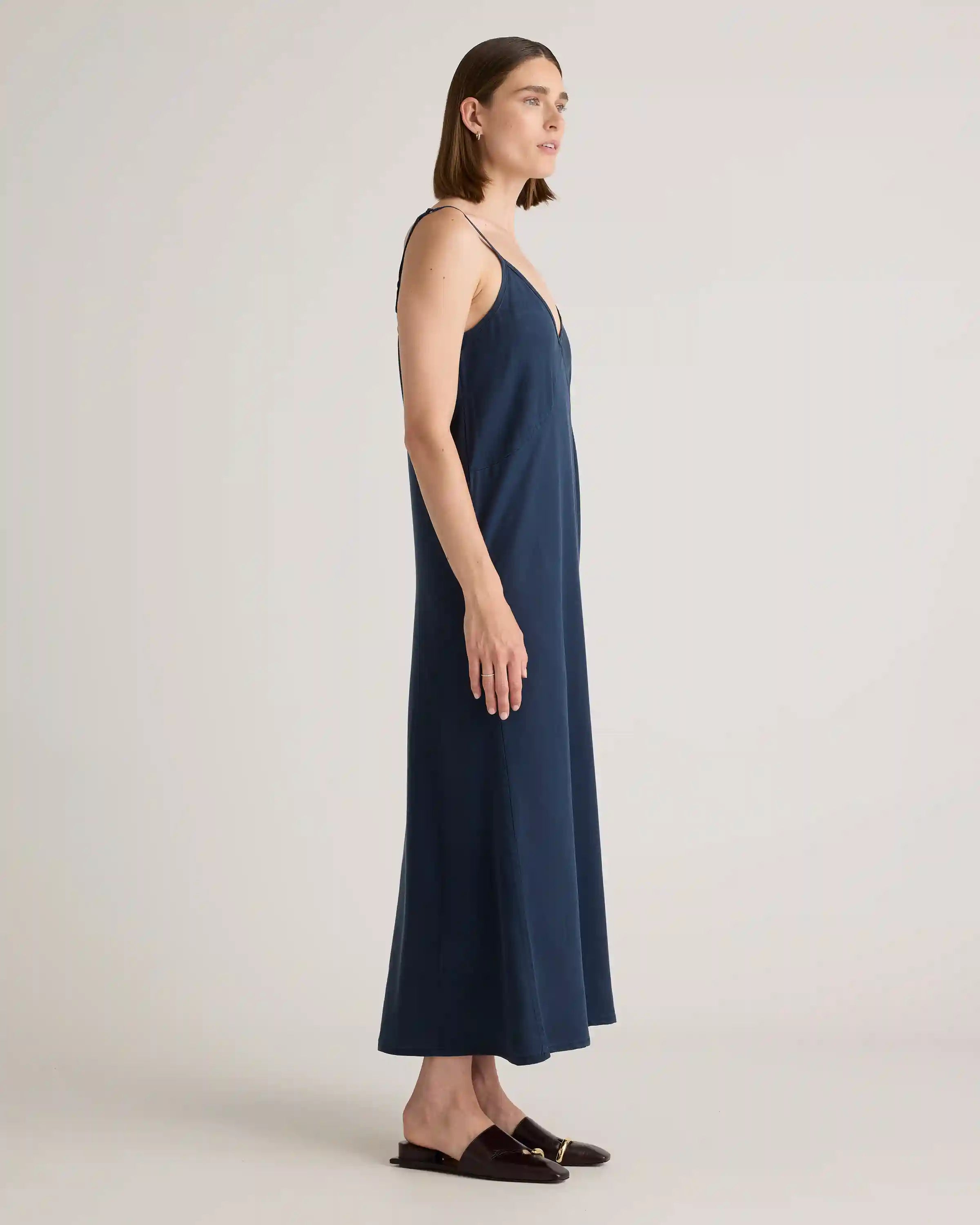 Vintage Wash Tencel Maxi Slip Dress
