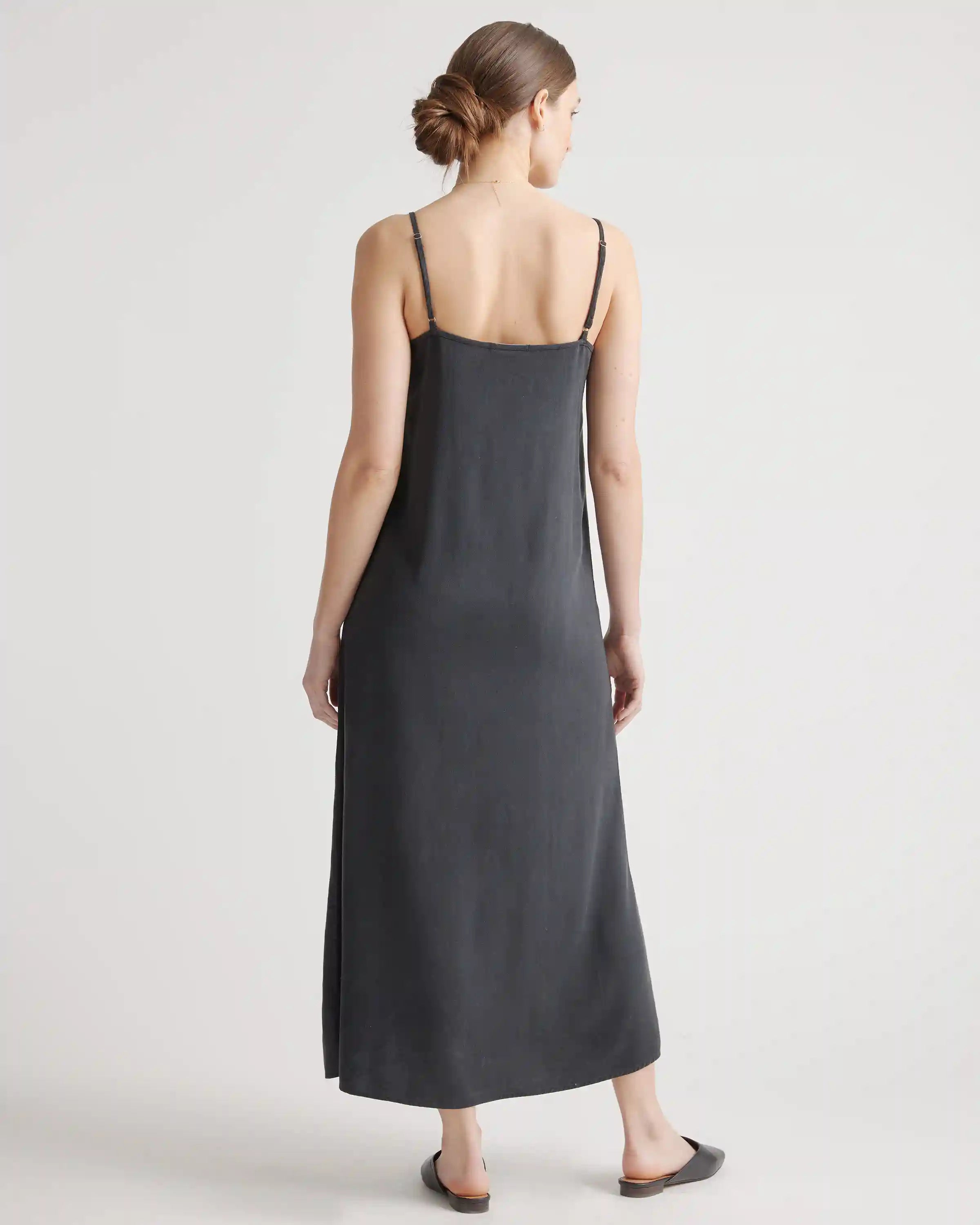 Vintage Wash Tencel Maxi Slip Dress