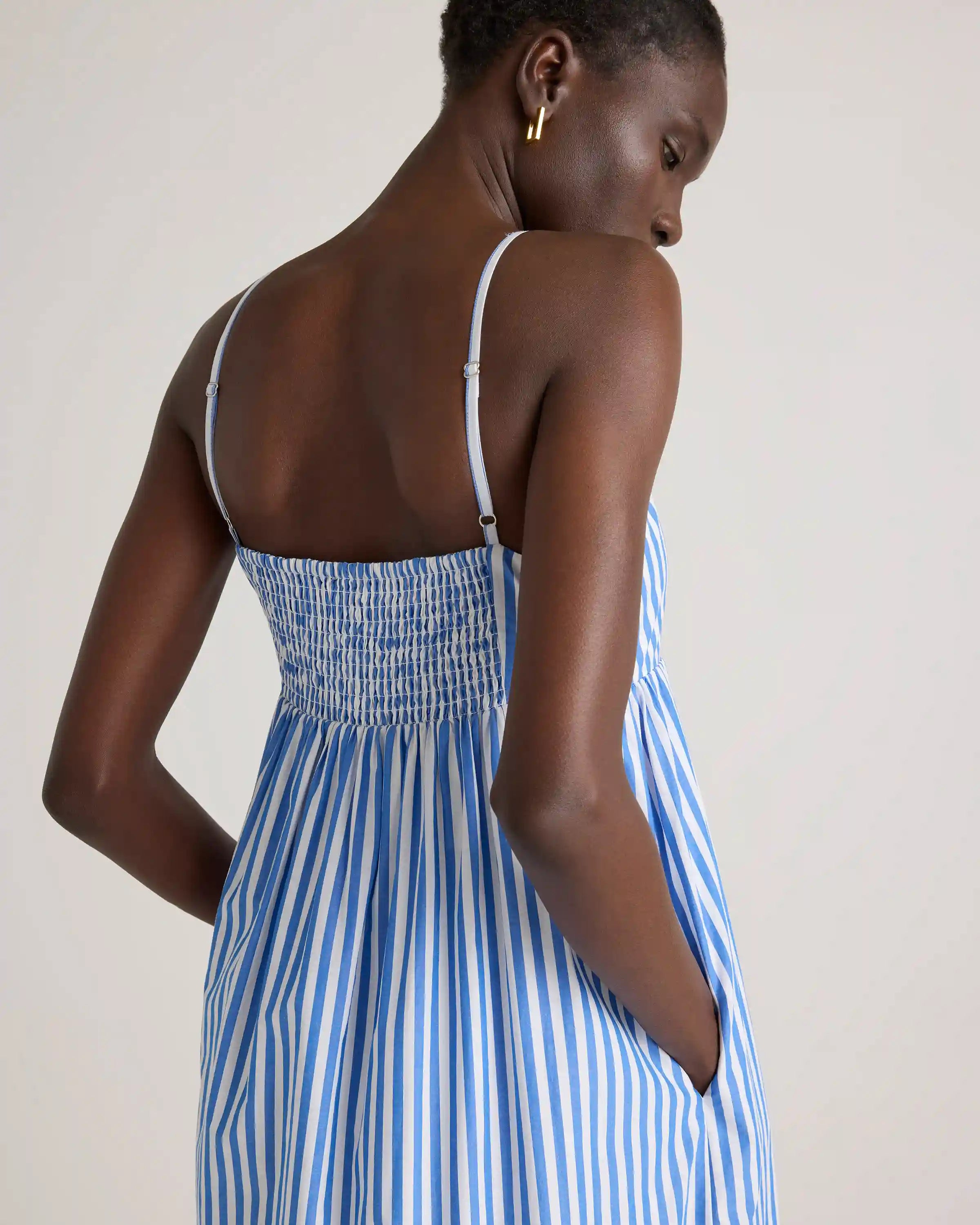 100% Organic Cotton Sleeveless Maxi Dress