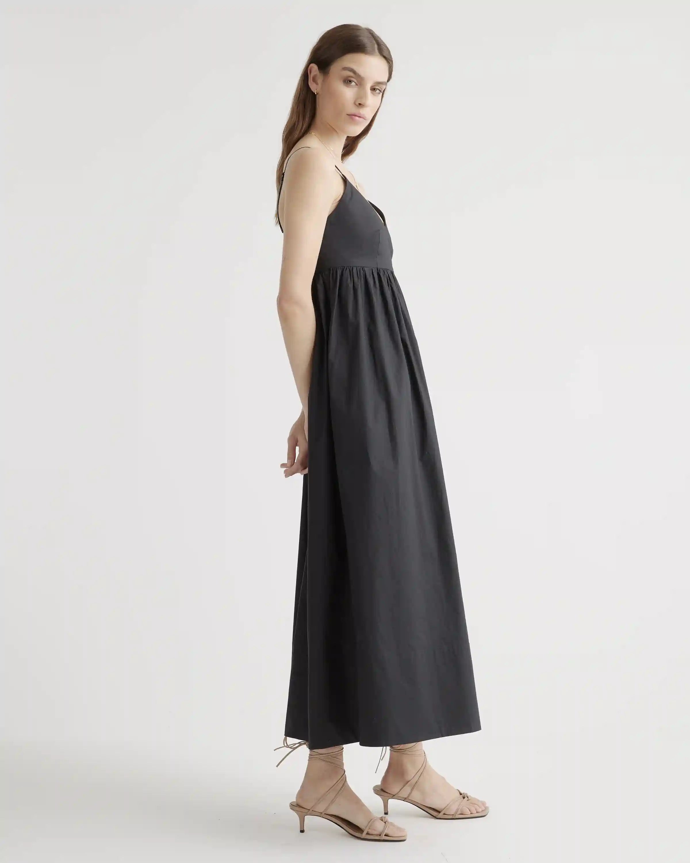 100% Organic Cotton Sleeveless Maxi Dress