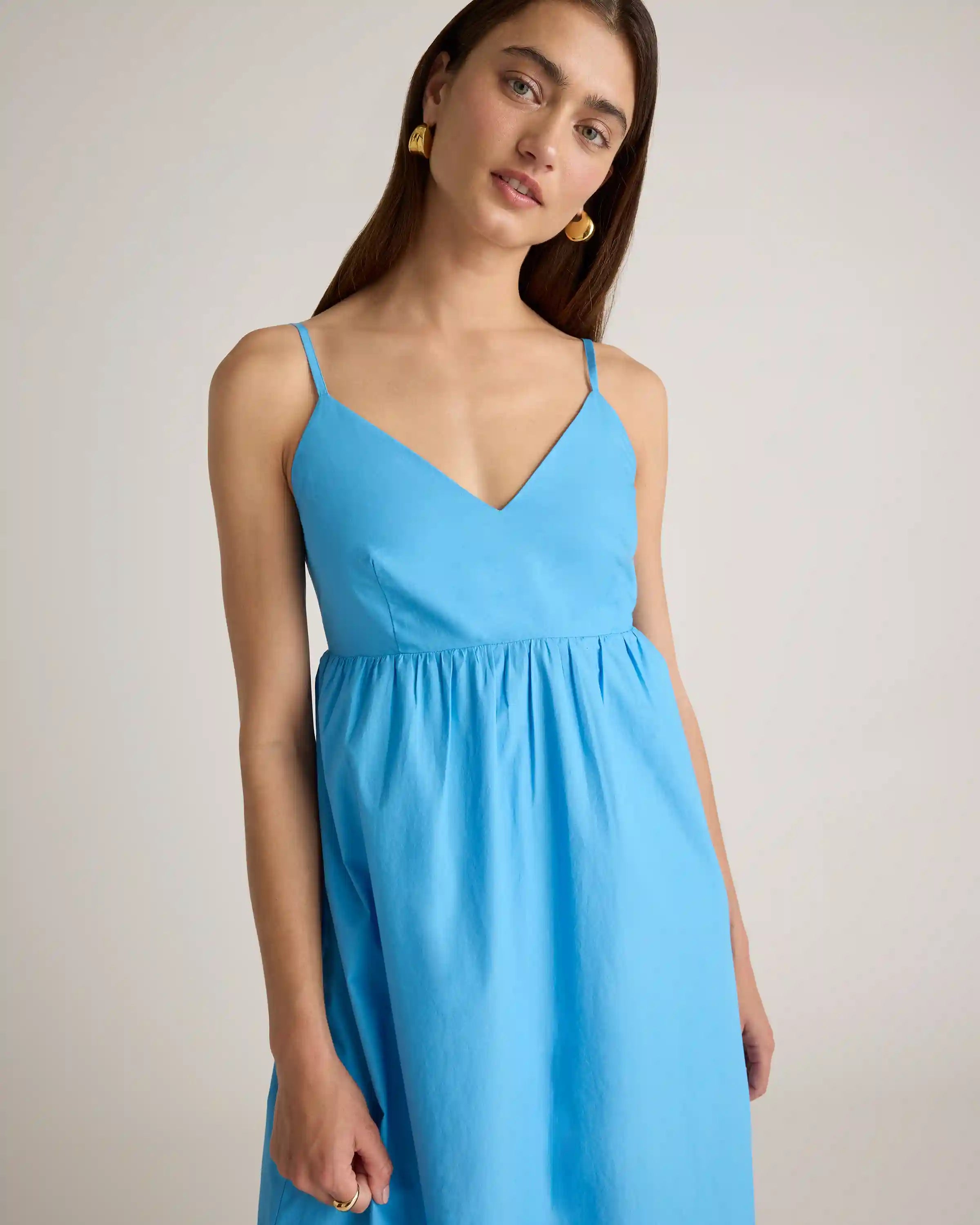100% Organic Cotton Sleeveless Maxi Dress