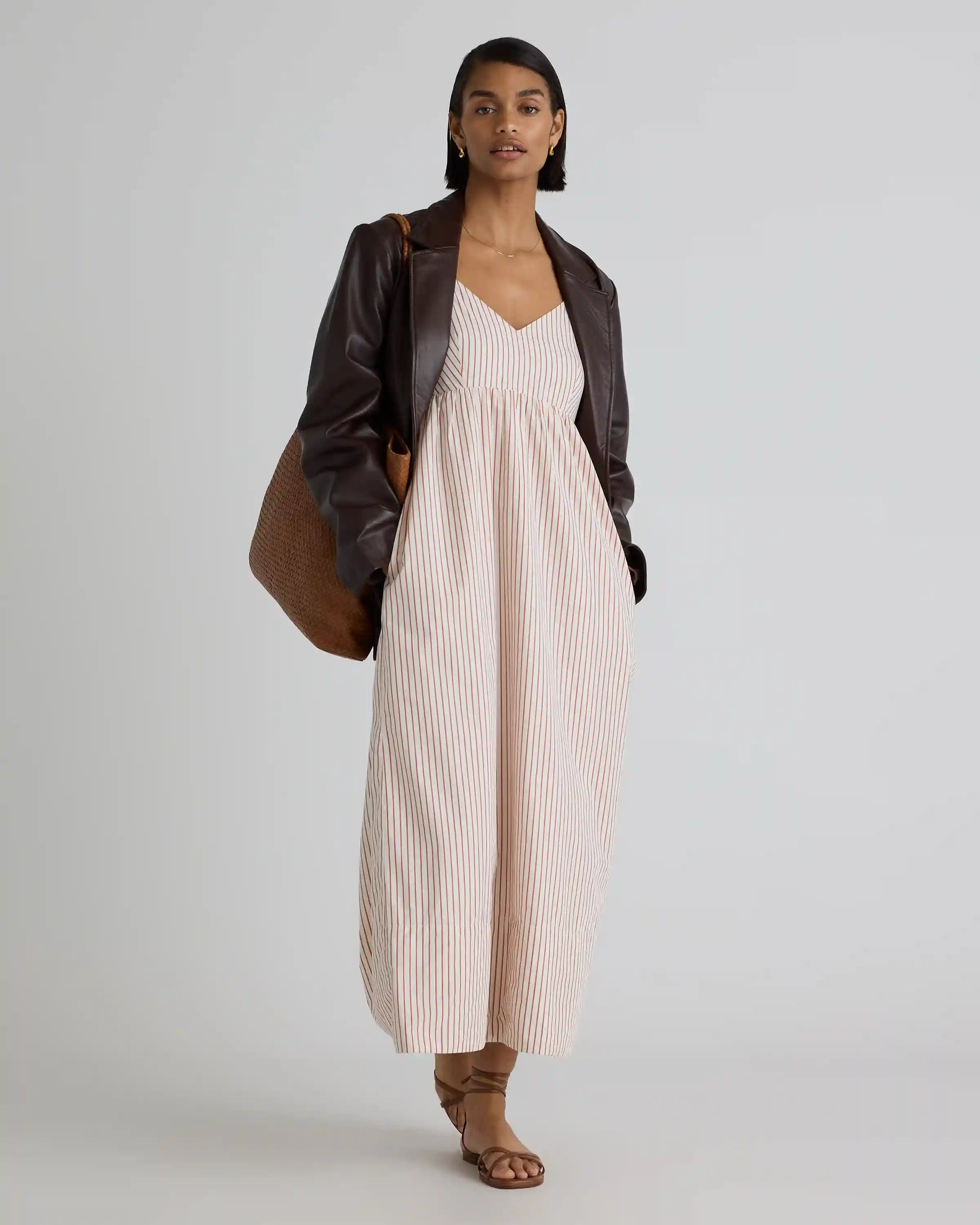100% Organic Cotton Sleeveless Maxi Dress