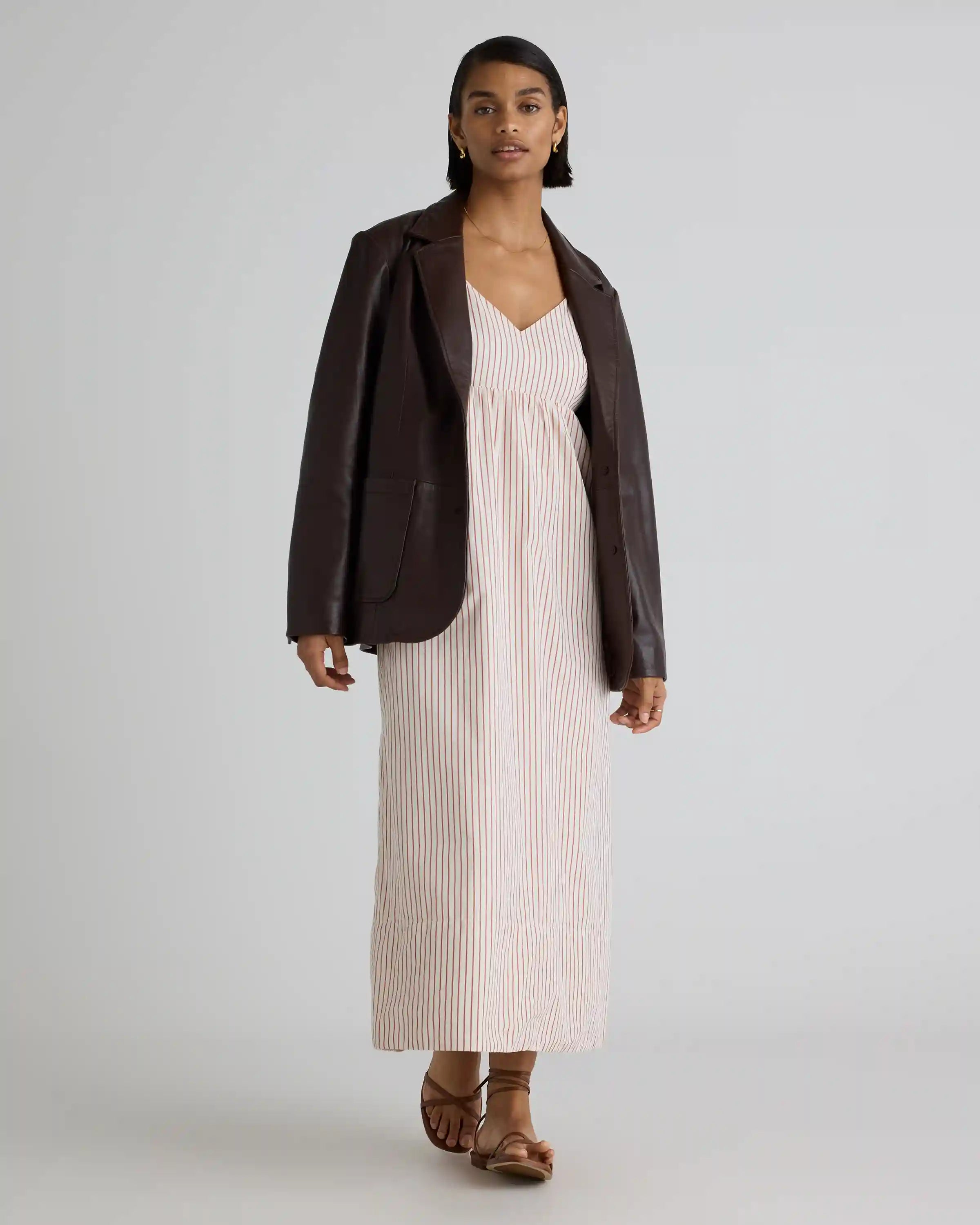 100% Organic Cotton Sleeveless Maxi Dress