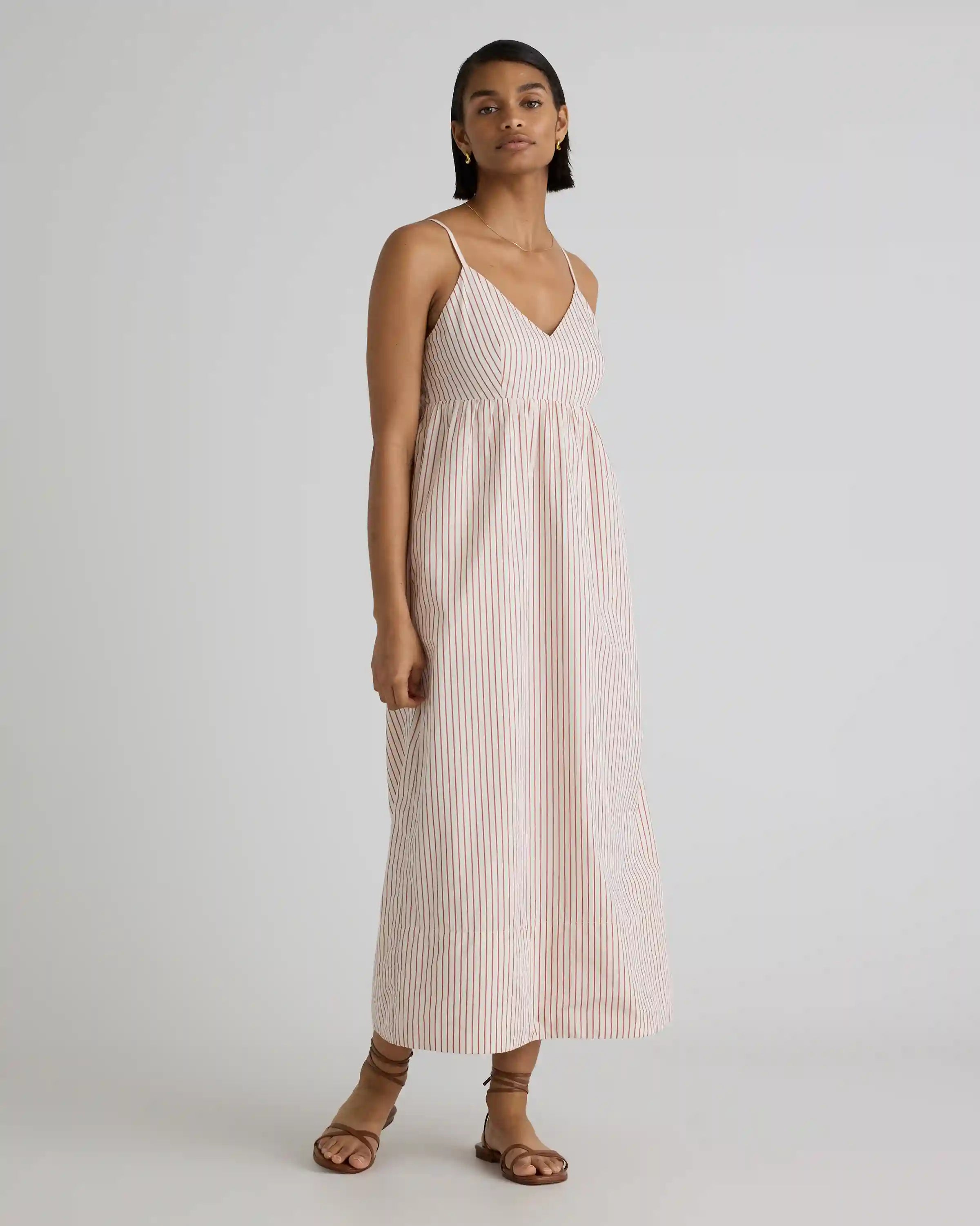 100% Organic Cotton Sleeveless Maxi Dress