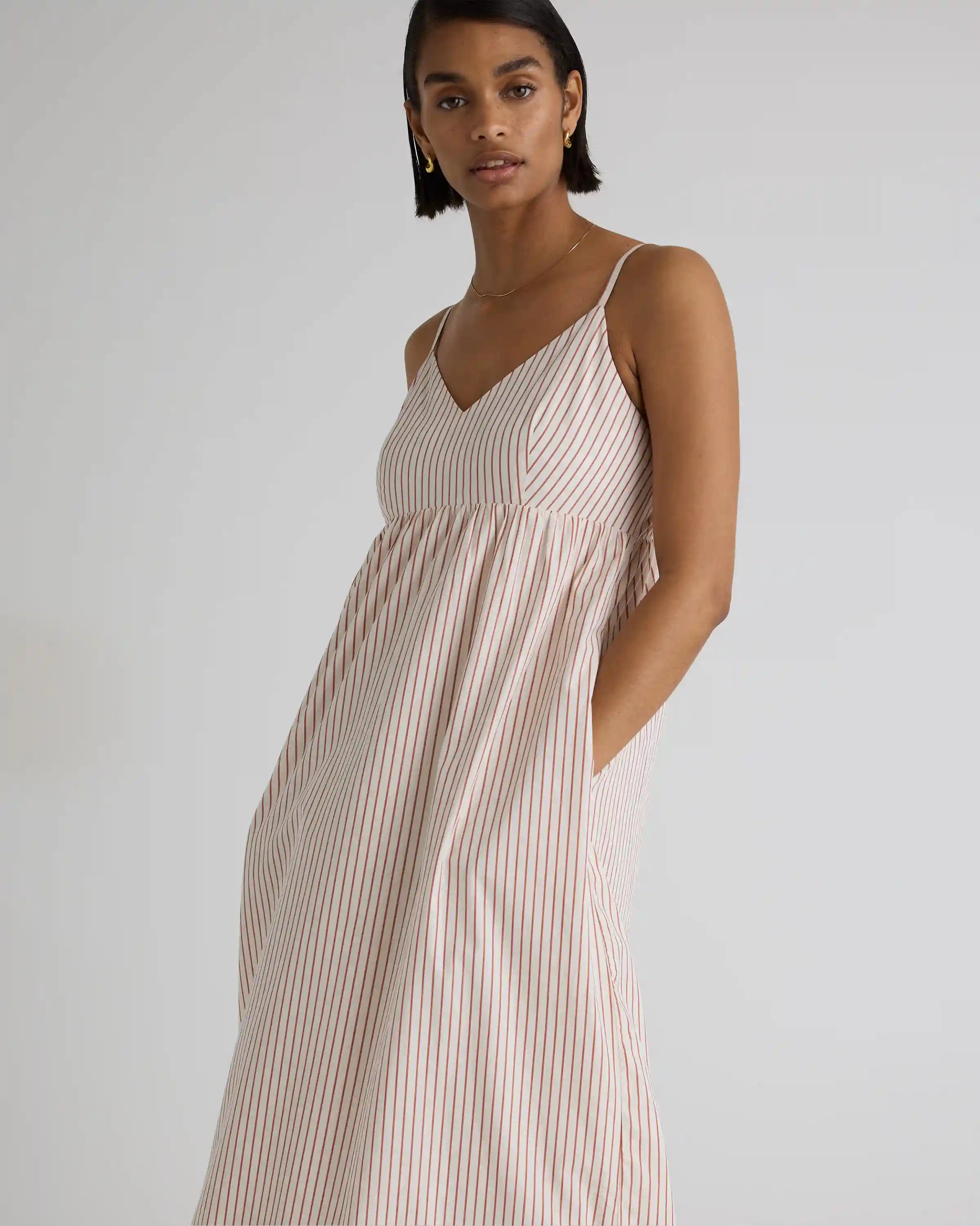 100% Organic Cotton Sleeveless Maxi Dress
