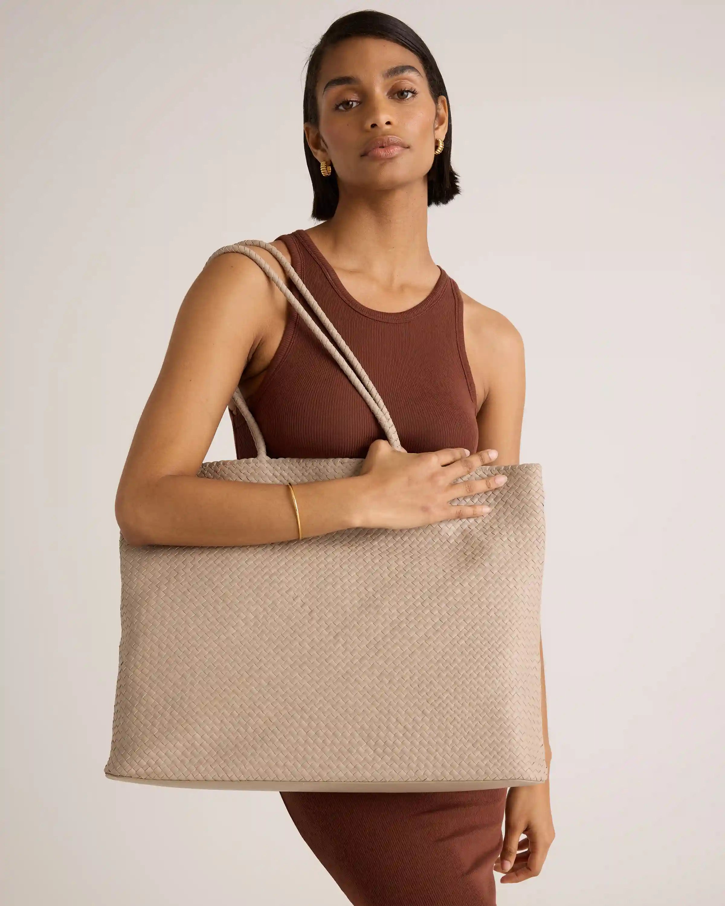 Tencel Rib Knit Sleeveless Mini Dress