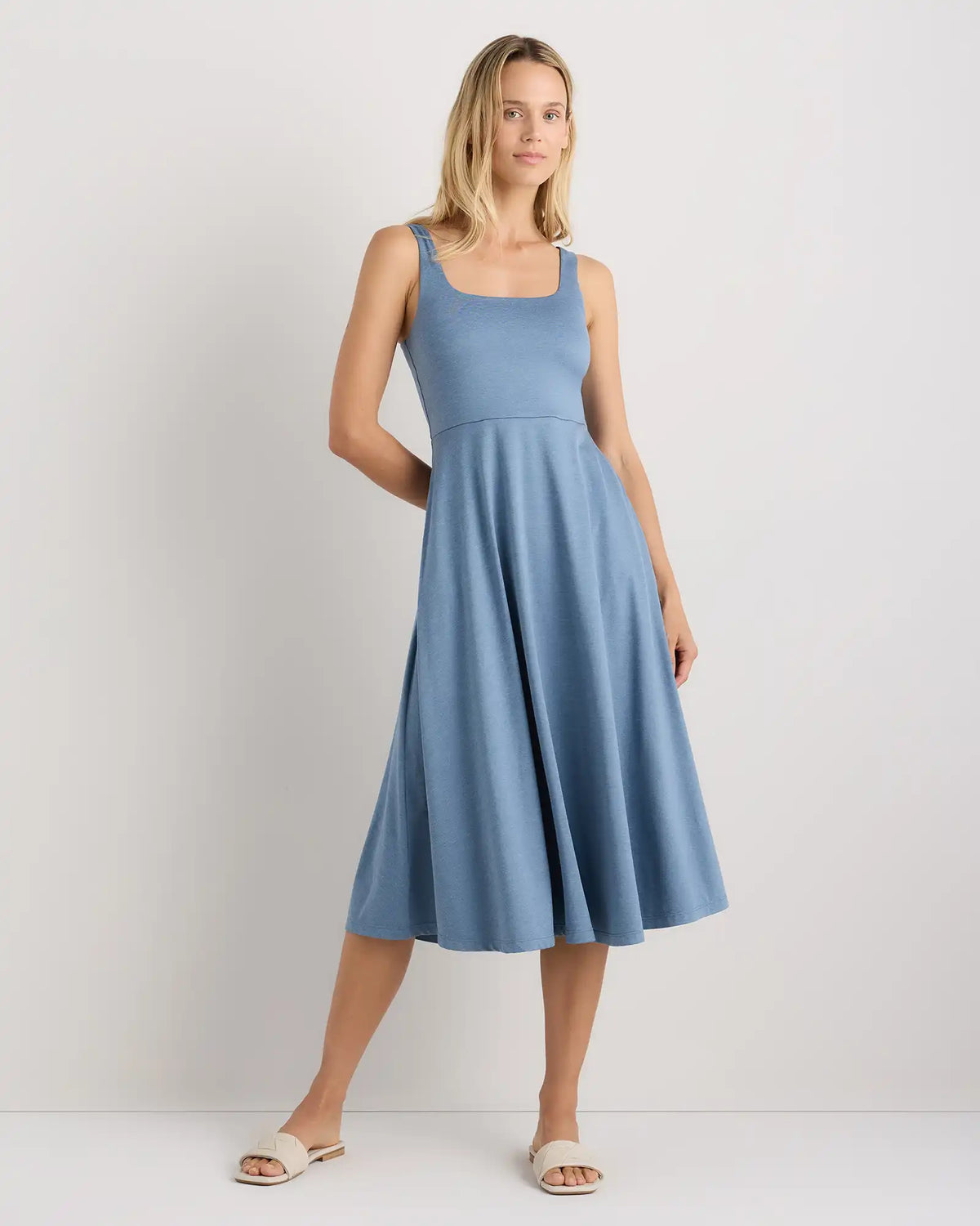 Flowknit Breeze Fit & Flare Dress