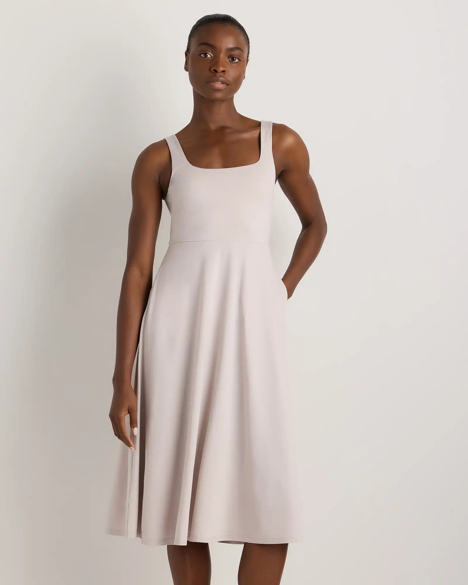 Flowknit Breeze Fit & Flare Dress