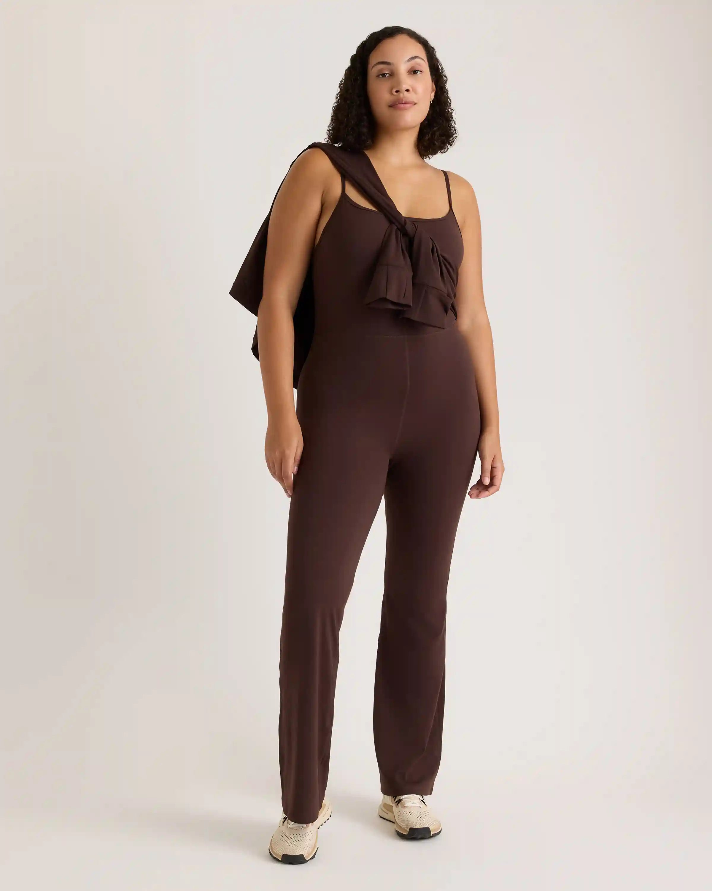 Ultra-Form Kick Flare Jumpsuit