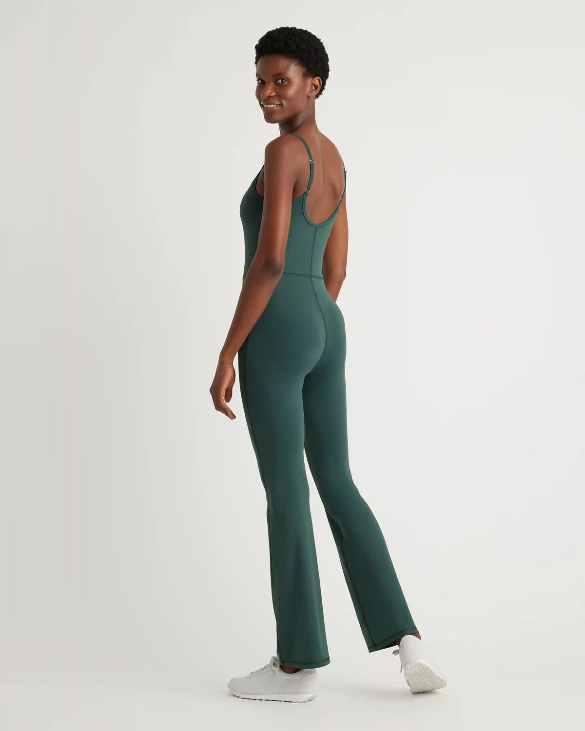 Ultra-Form Kick Flare Jumpsuit