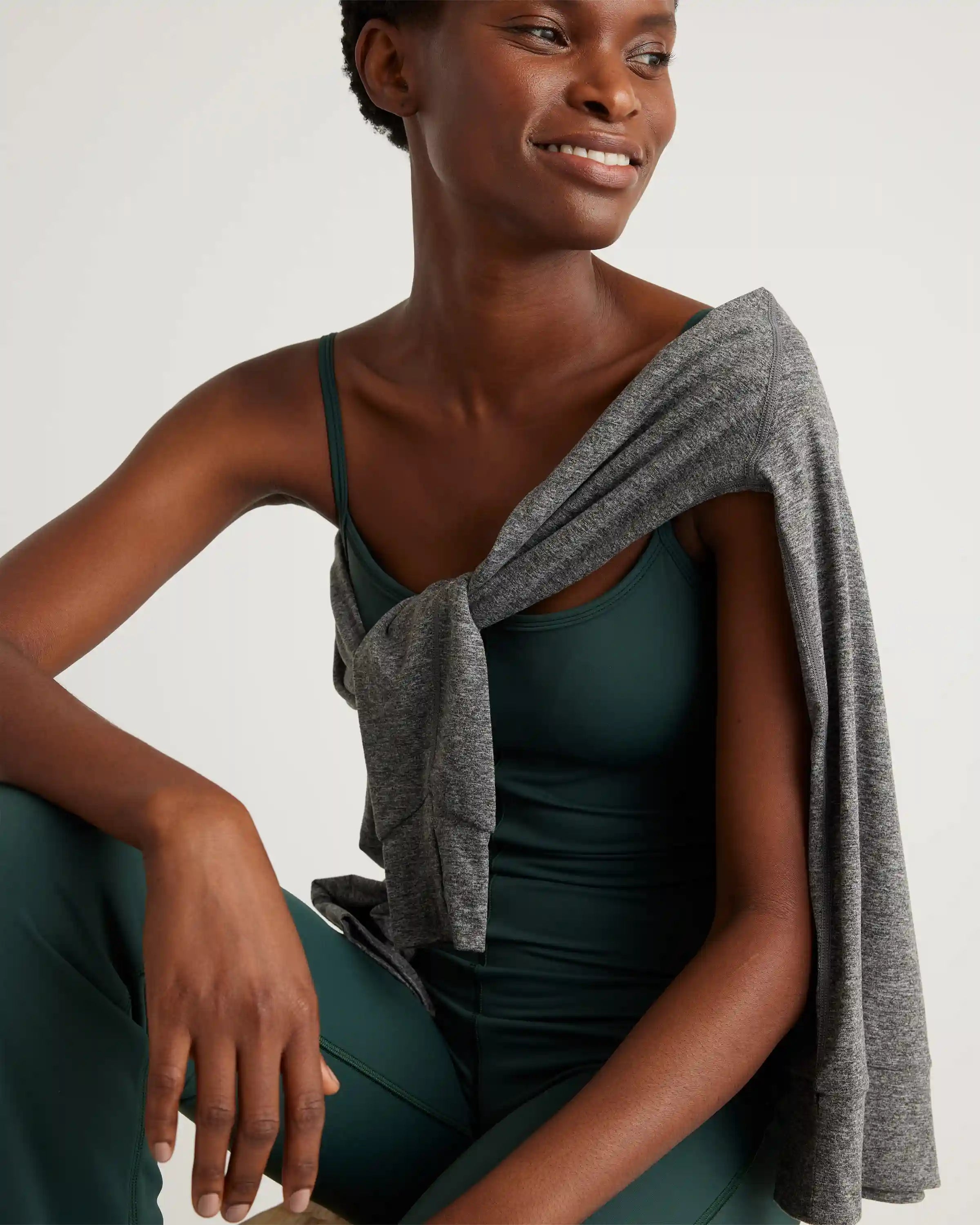 Ultra-Form Kick Flare Jumpsuit