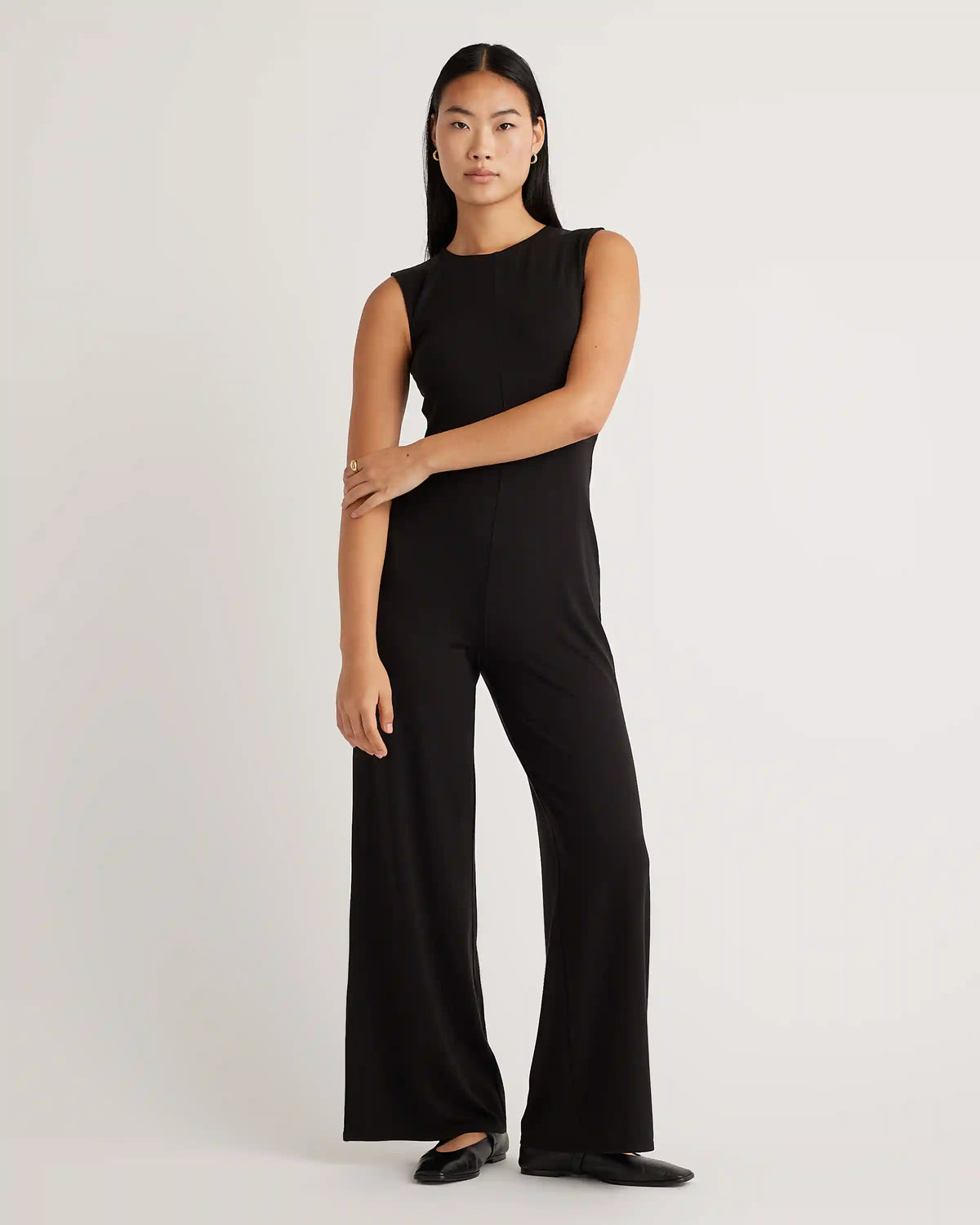 Tencel Jersey Tank Jumpsuit