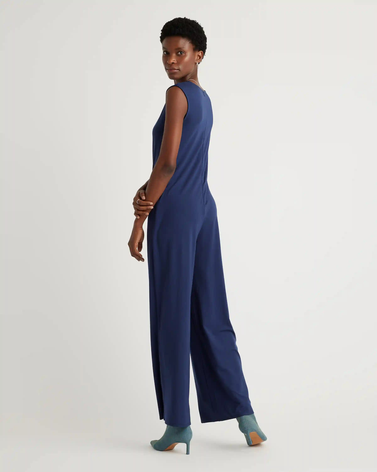 Tencel Jersey Tank Jumpsuit