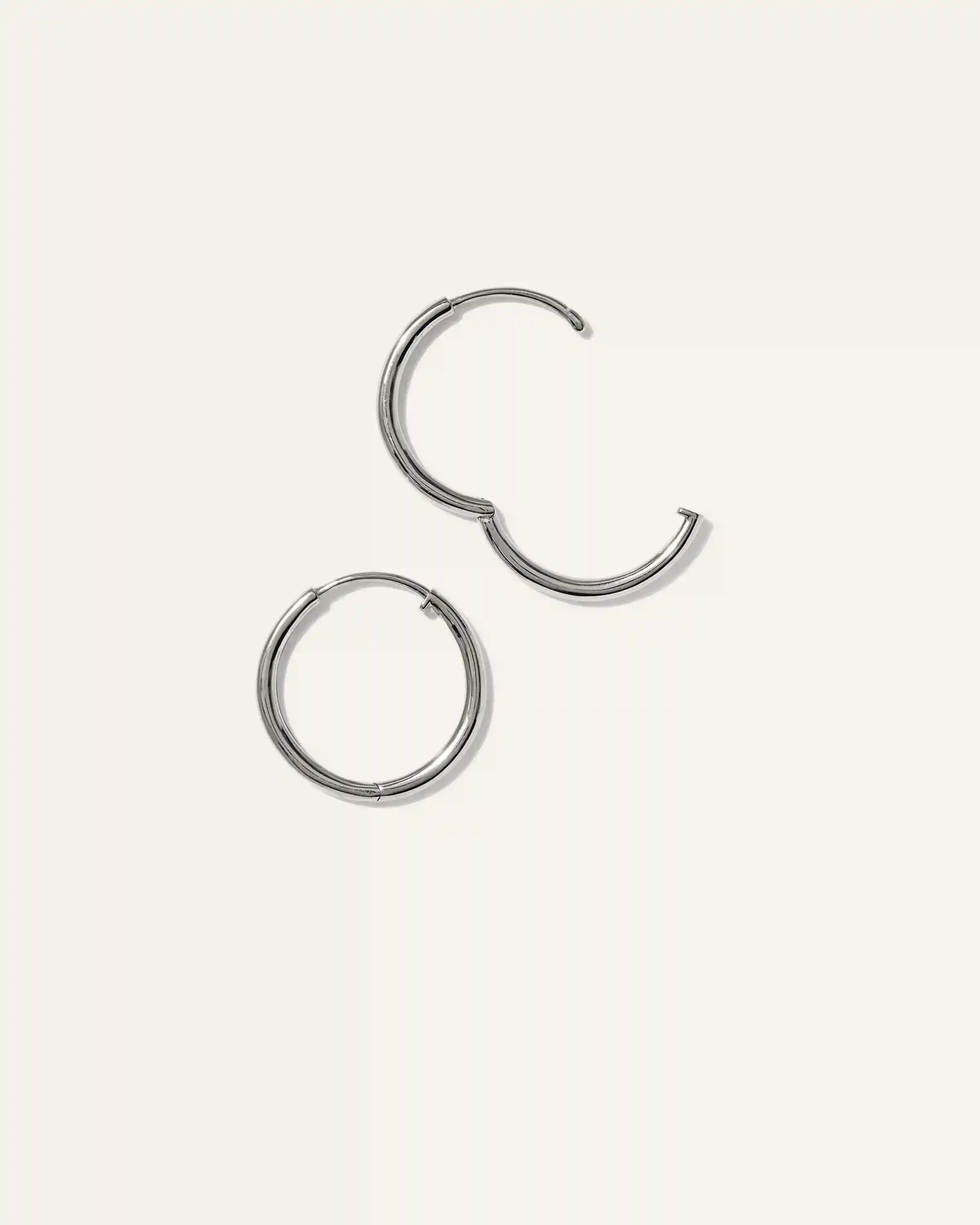 14K Gold Classic Hoops