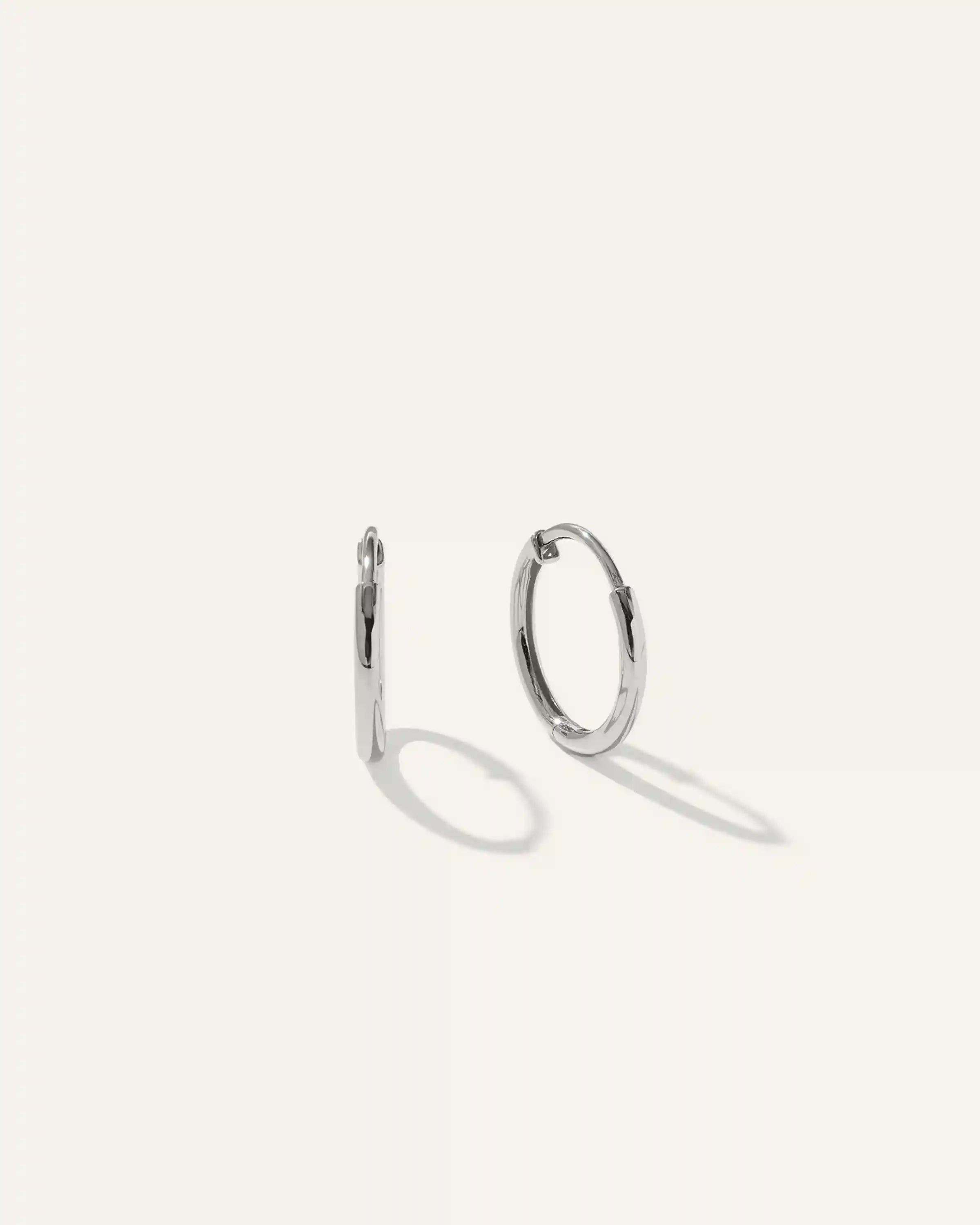14K Gold Classic Hoops