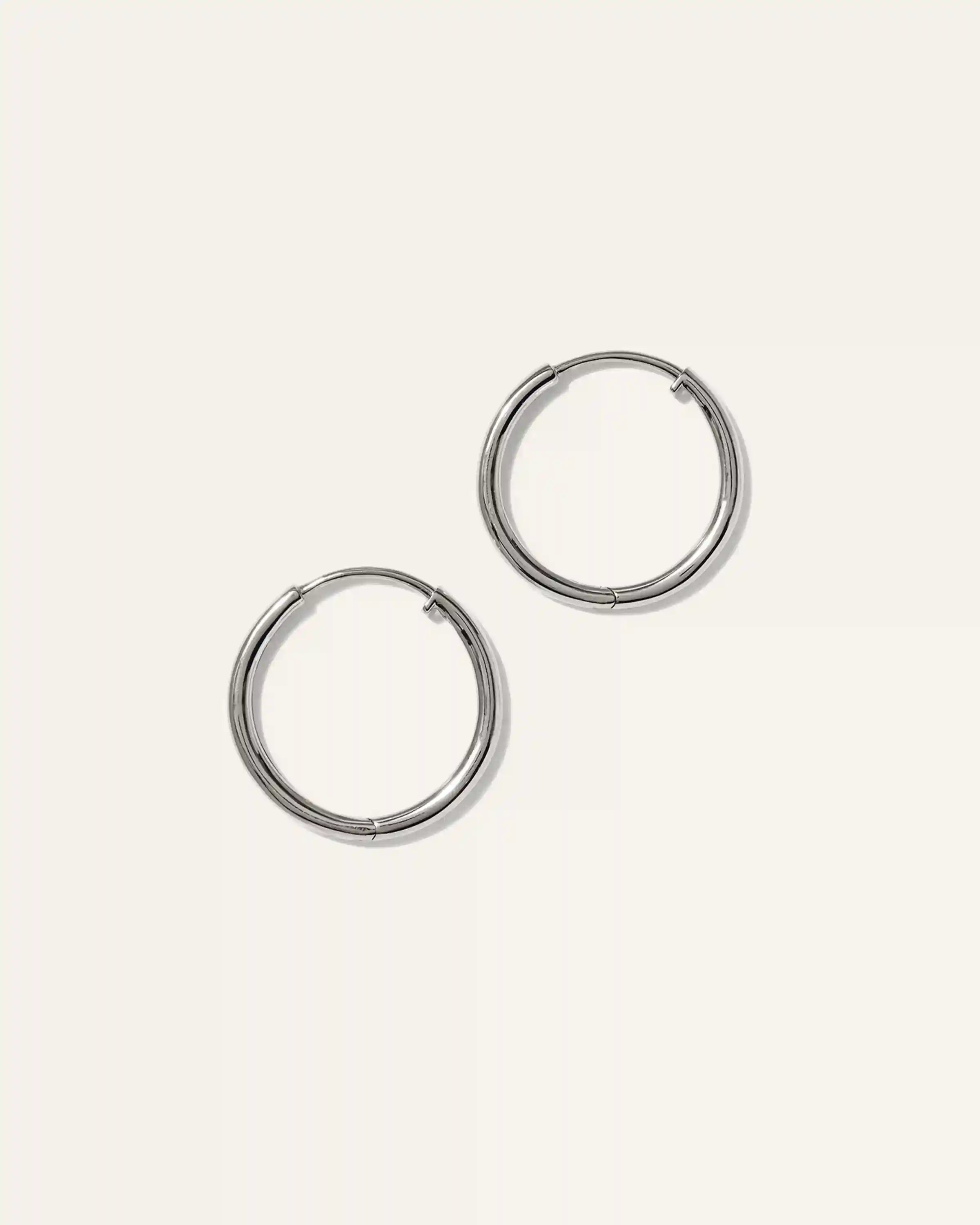 14K Gold Classic Hoops