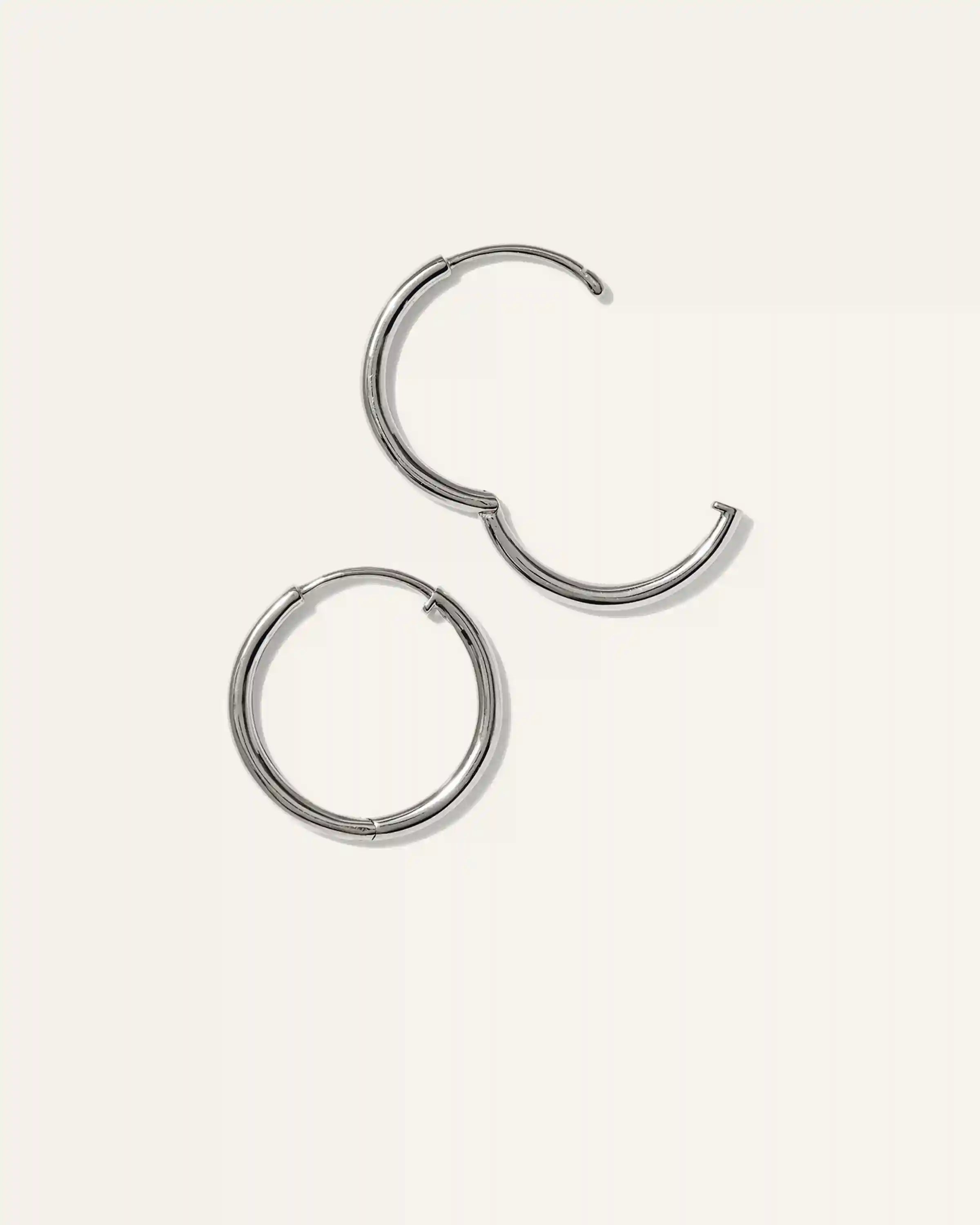 14K Gold Classic Hoops