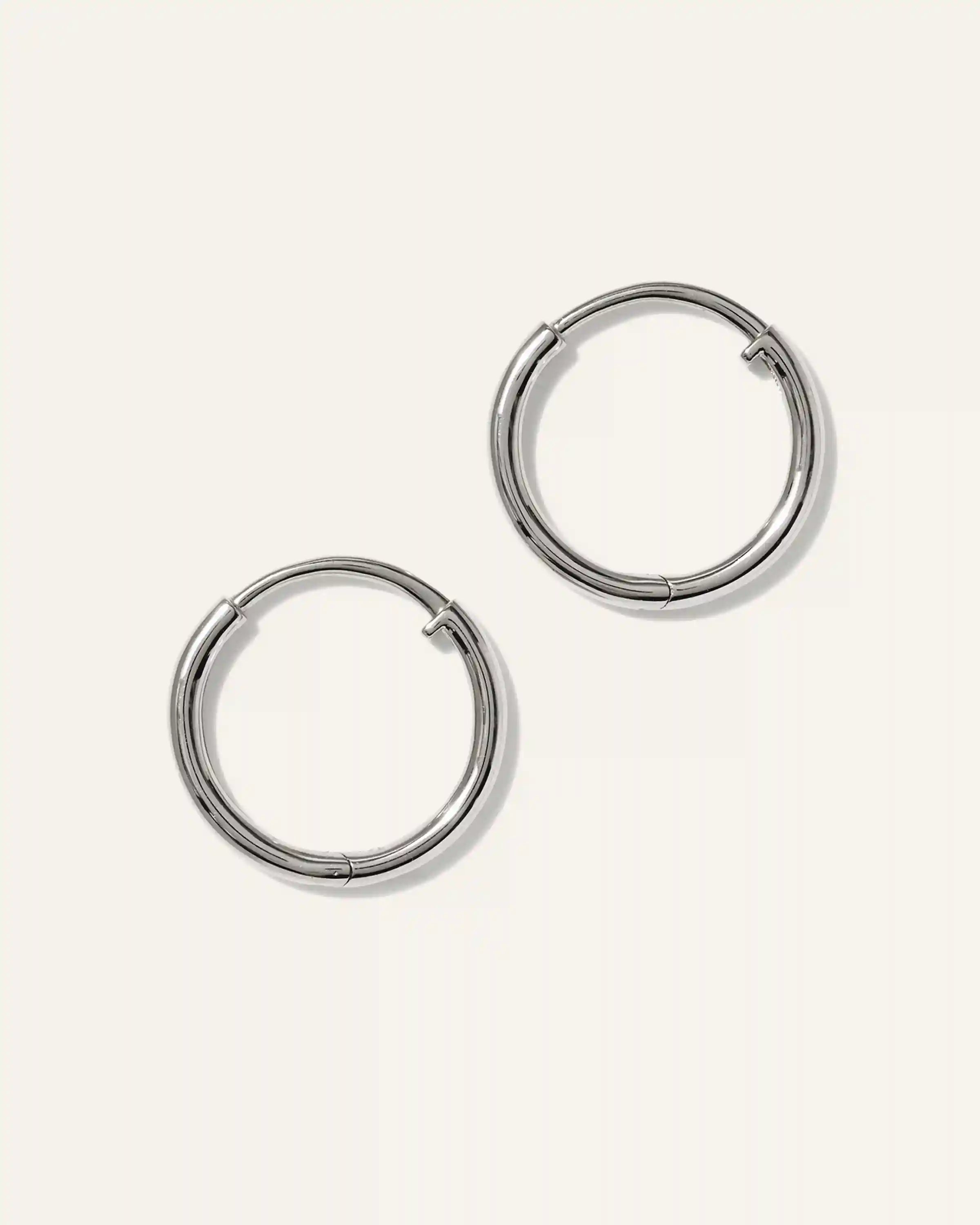 14K Gold Classic Hoops