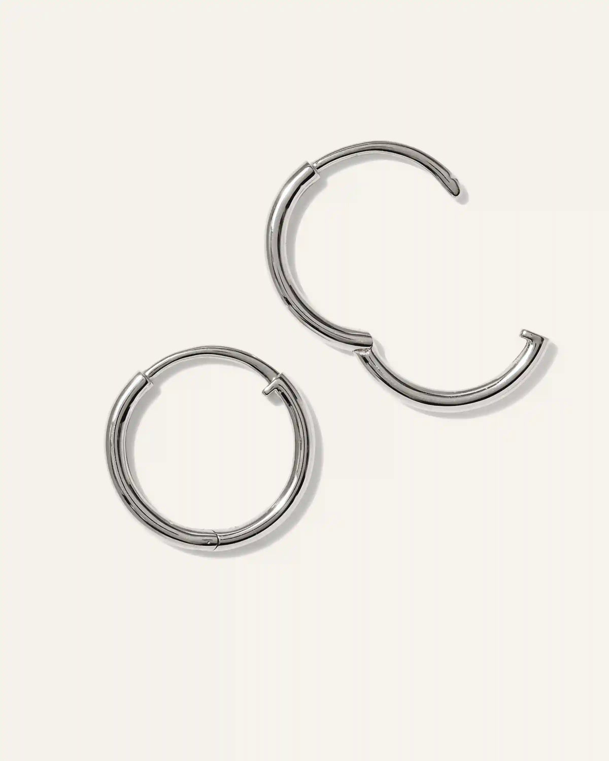 14K Gold Classic Hoops