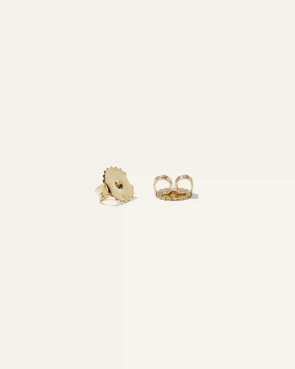 14k Gold Lab Grown Diamond Pear Solitaire Studs - 1ctw