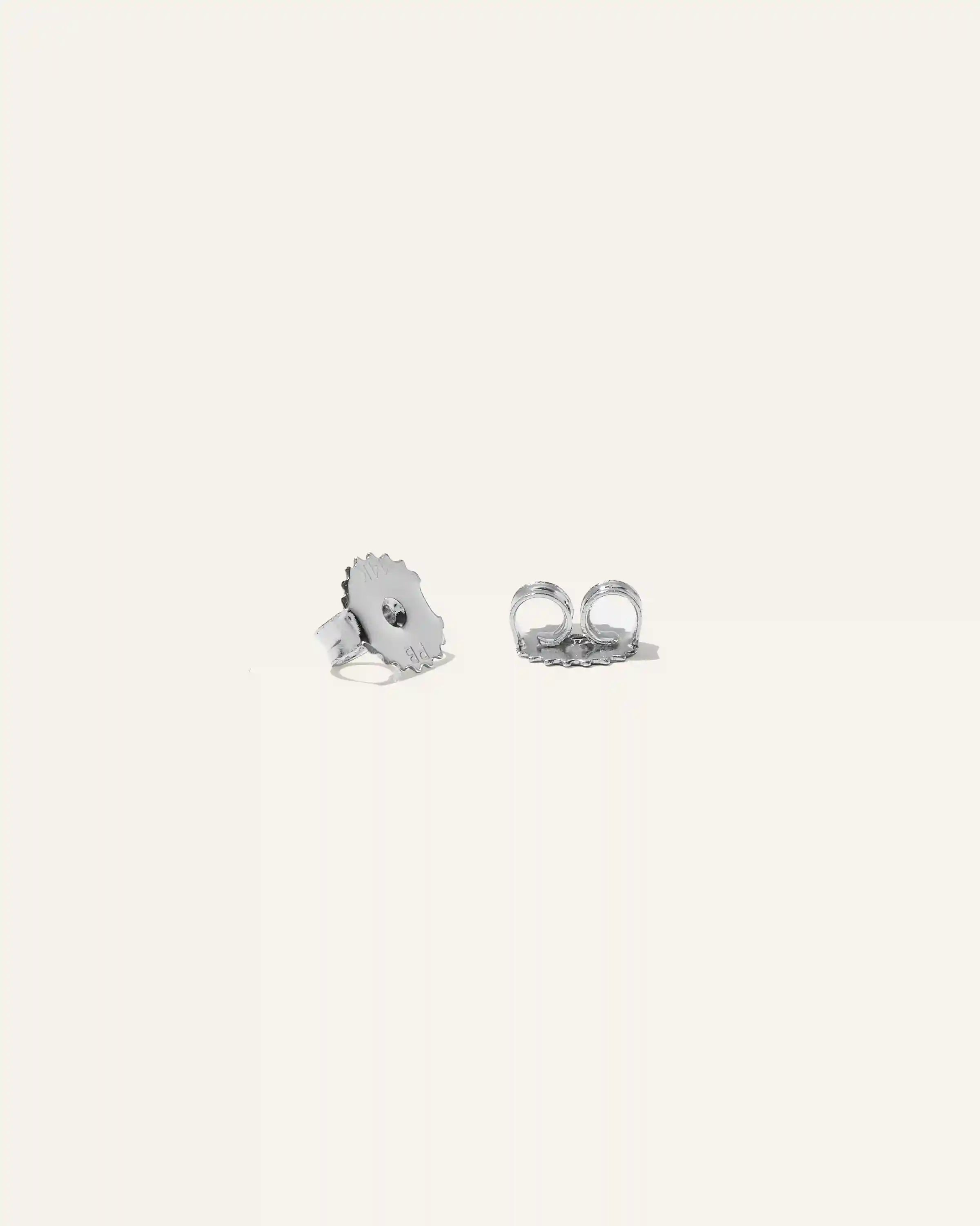 14k Gold Lab Grown Diamond Emerald Solitaire Studs - 2ctw