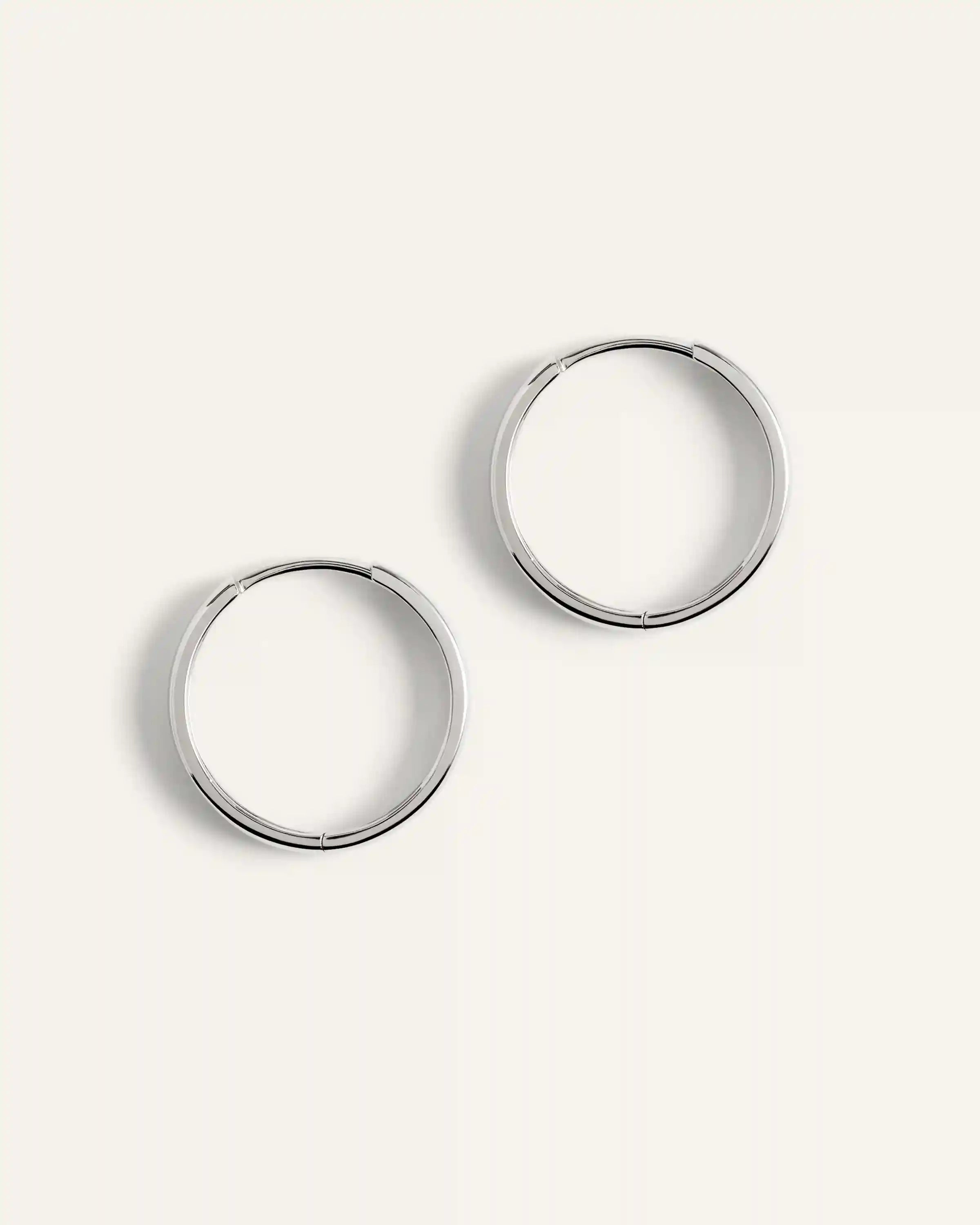 14K Gold Bold Hoops