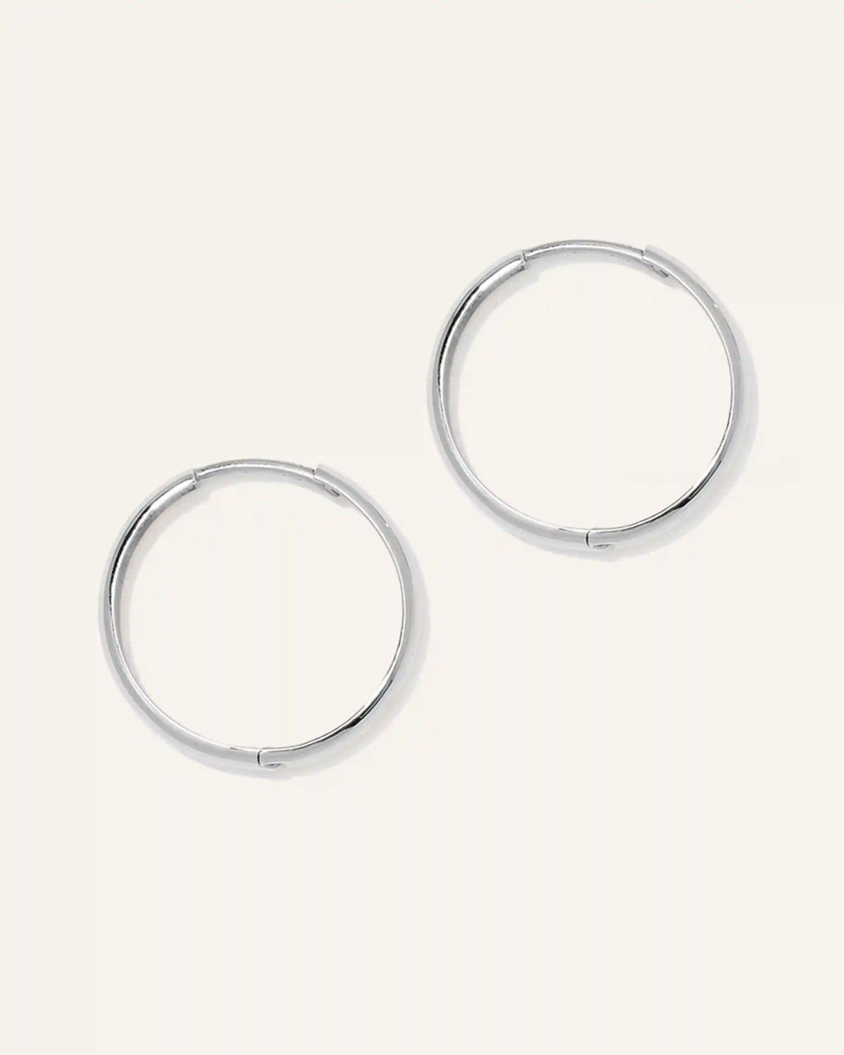 14K Gold Bold Hoops