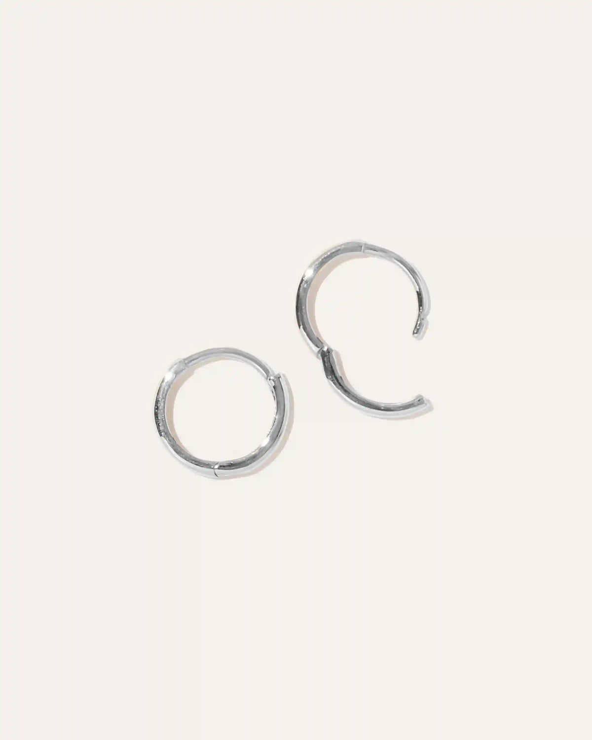 14K Gold Second Piercing Tiny Huggie - Single