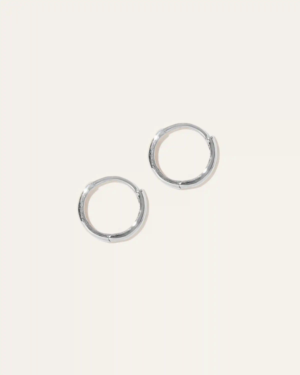 14K Gold Second Piercing Tiny Huggie - Pair