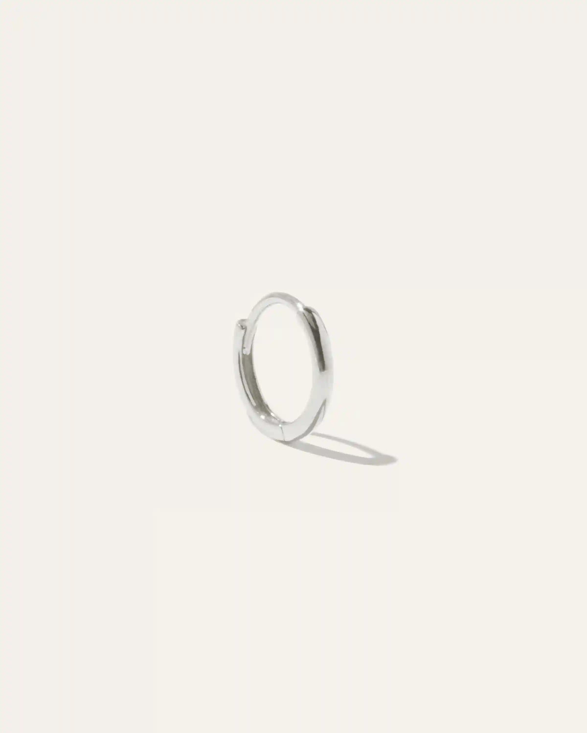 14K Gold Second Piercing Tiny Huggie - Pair