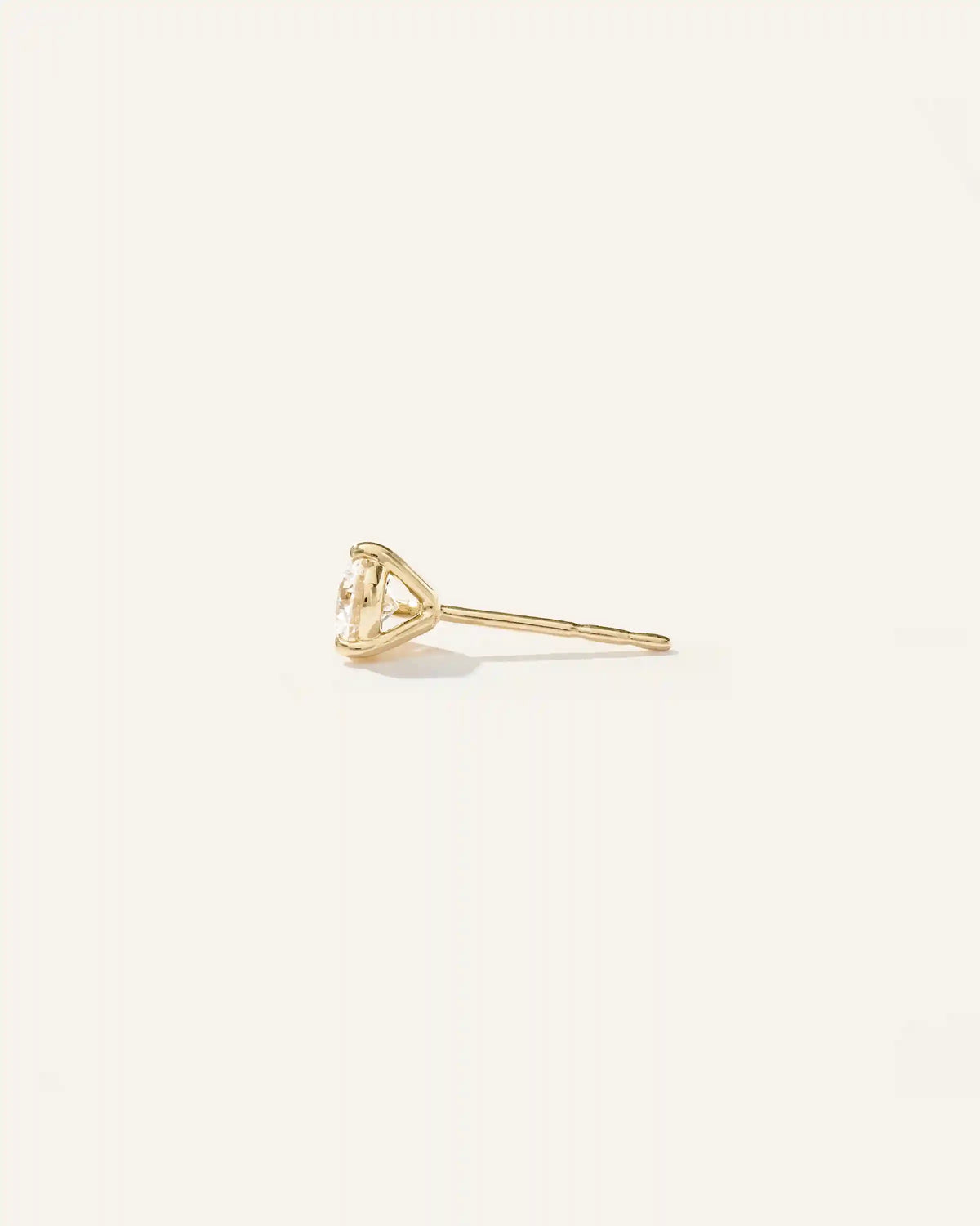 14K Gold Lab Grown Diamond Martini Studs - 0.50ctw