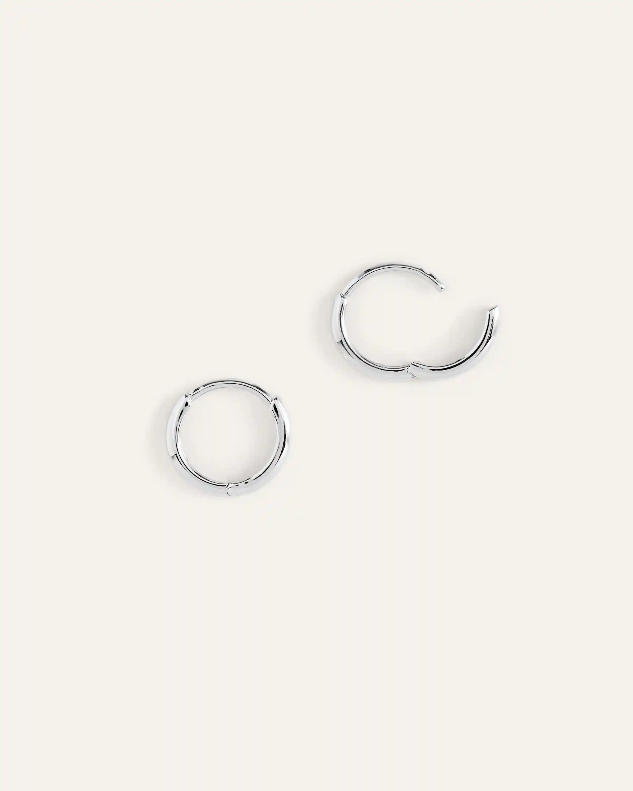 14K Gold Bold Hoops