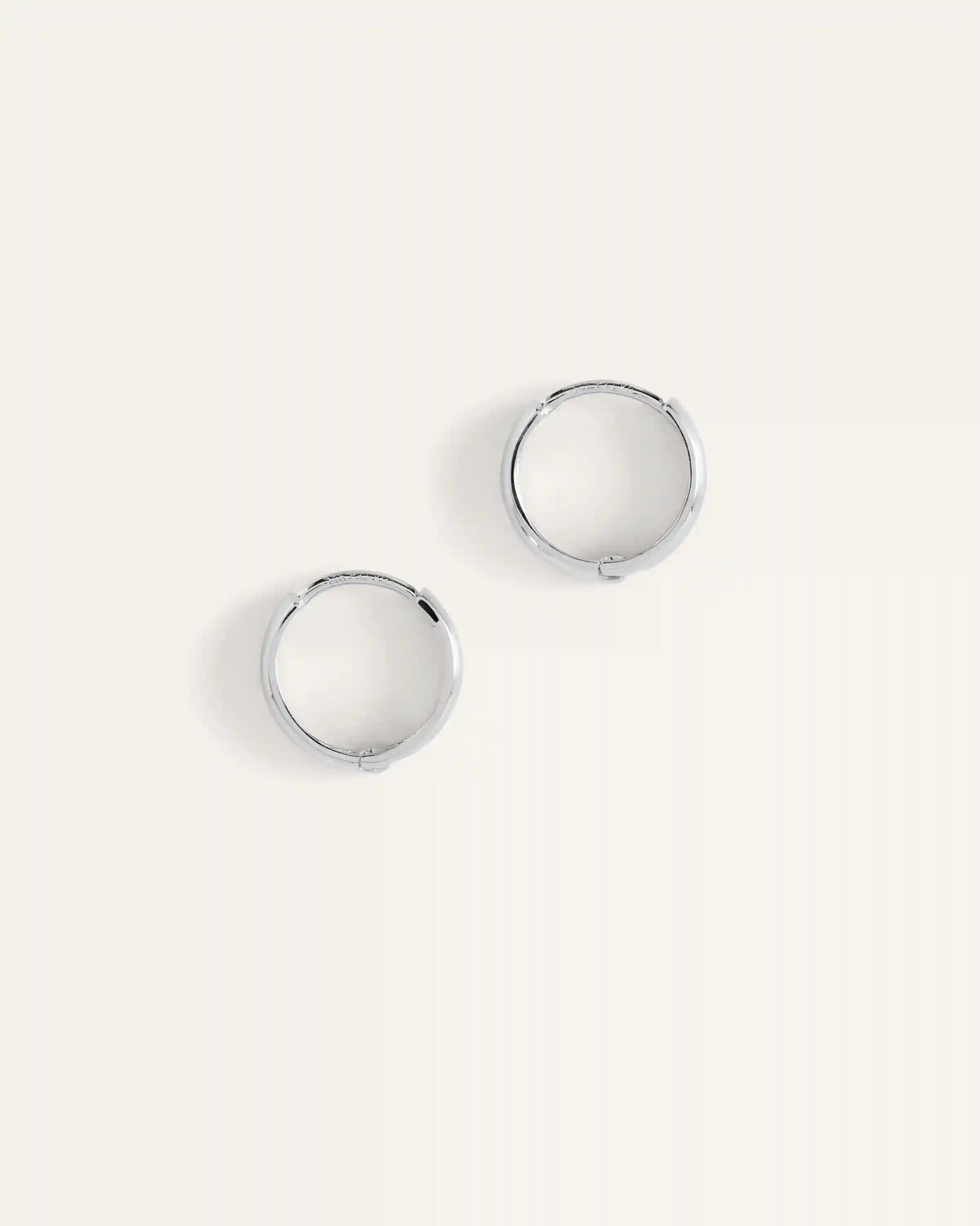14K Gold Bold Hoops
