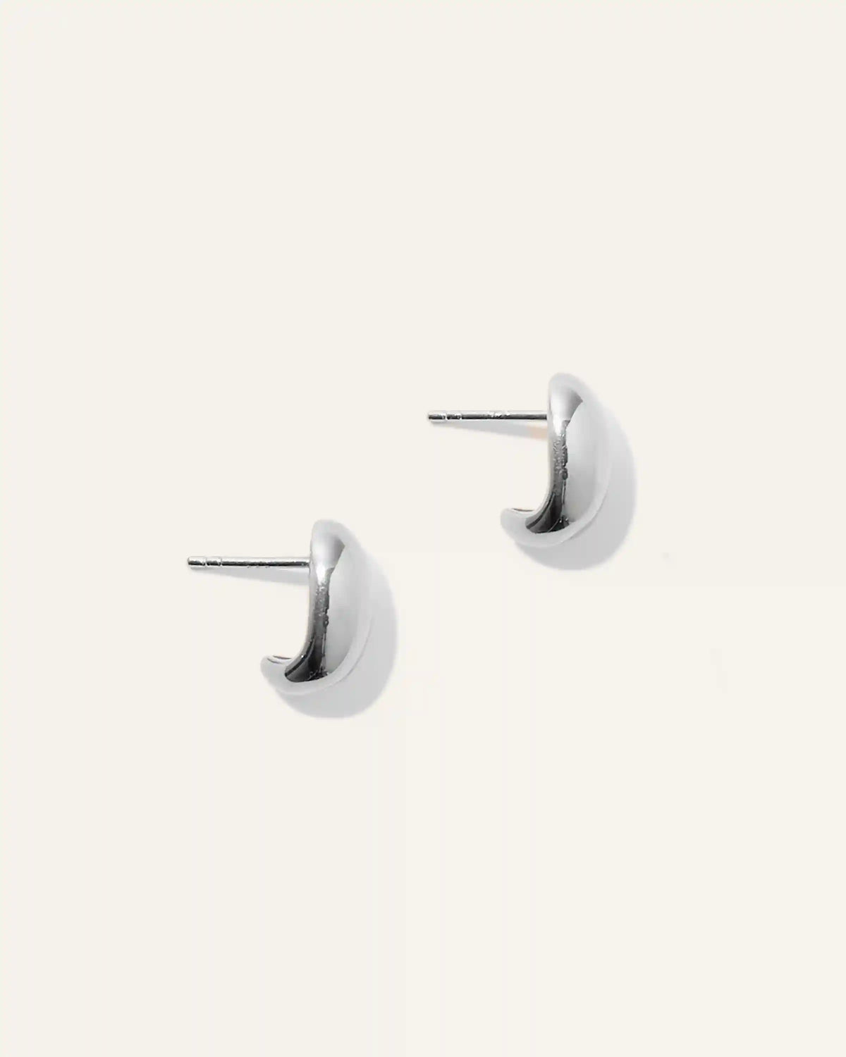 Globe Huggie Hoops