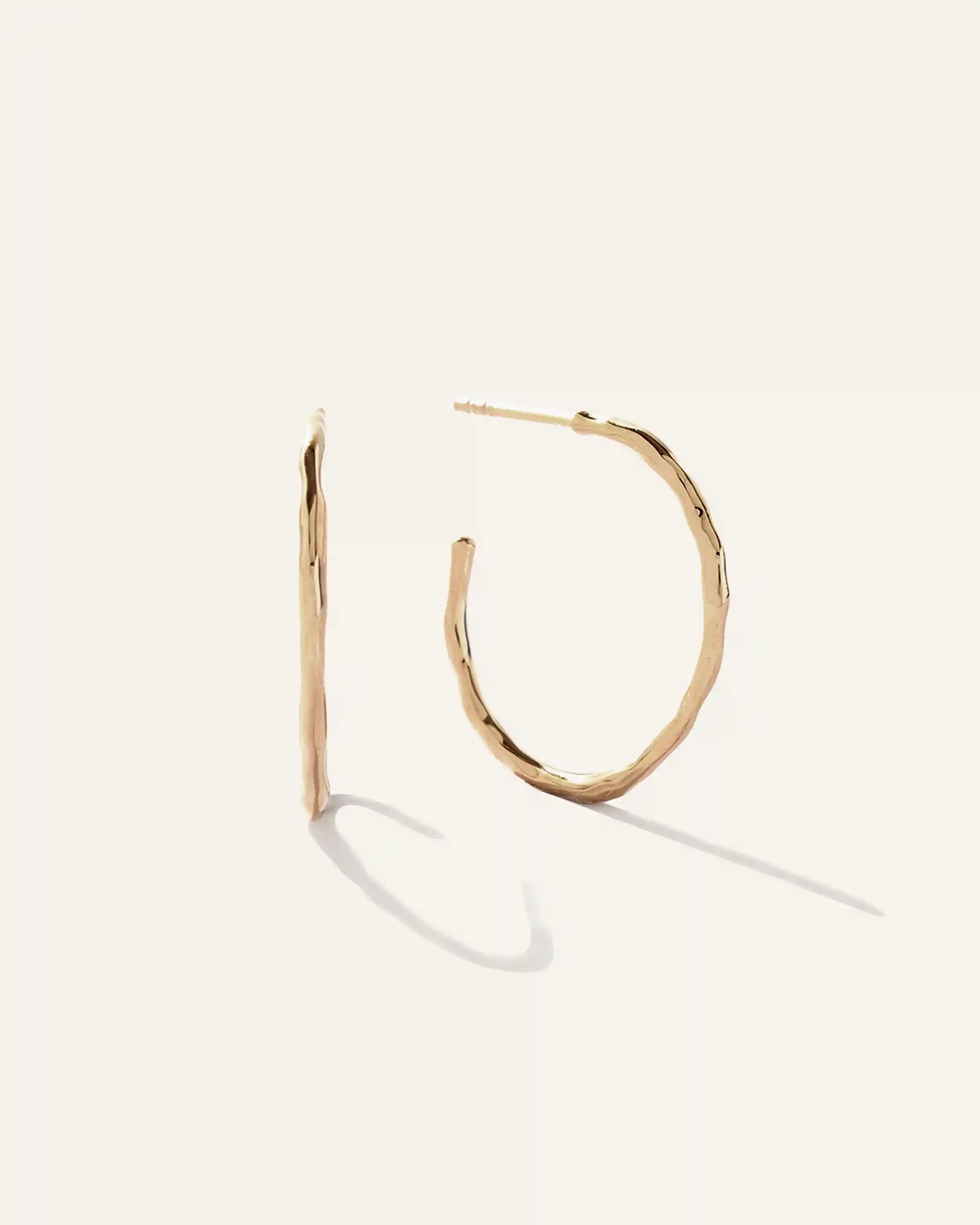 Hammered Hoops