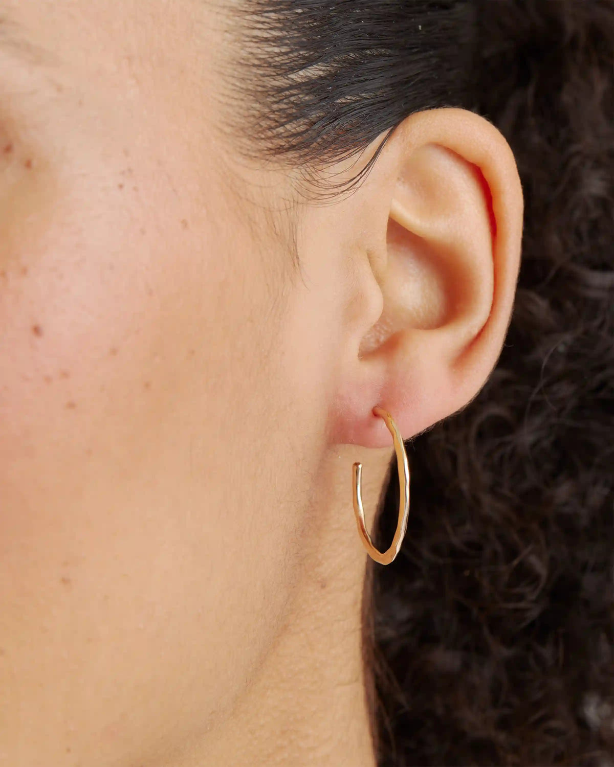 Hammered Hoops