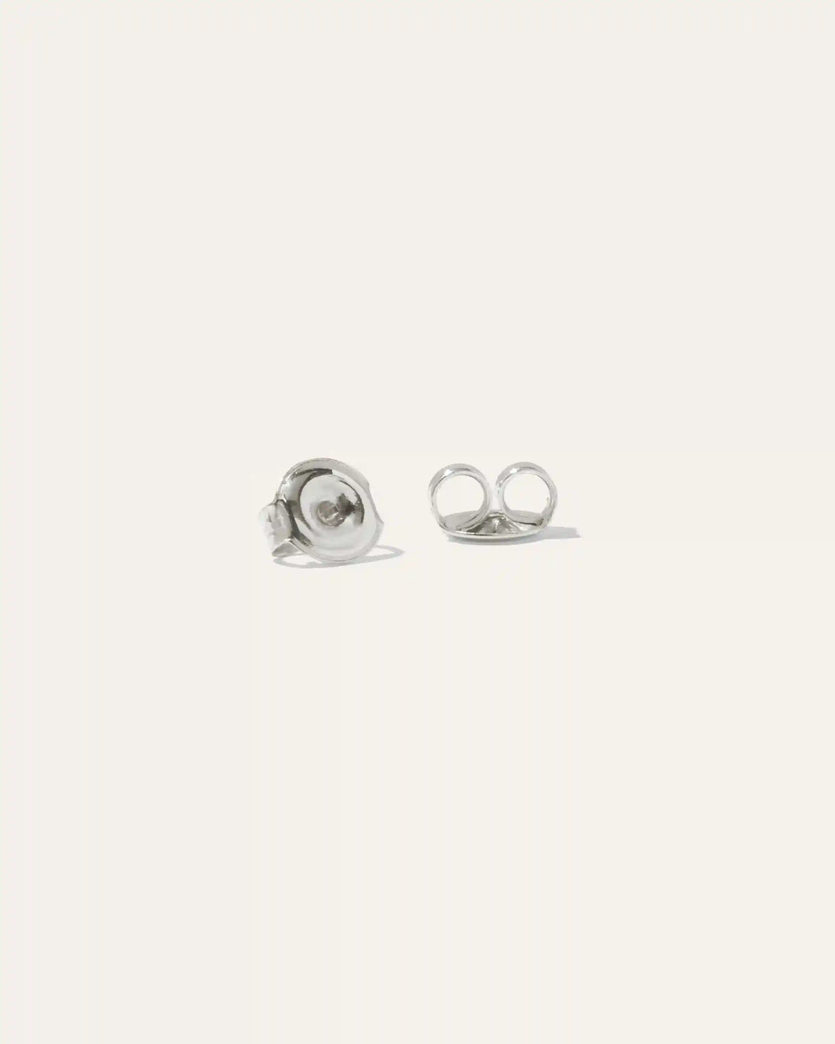 14K Gold Pave Diamond Round Studs