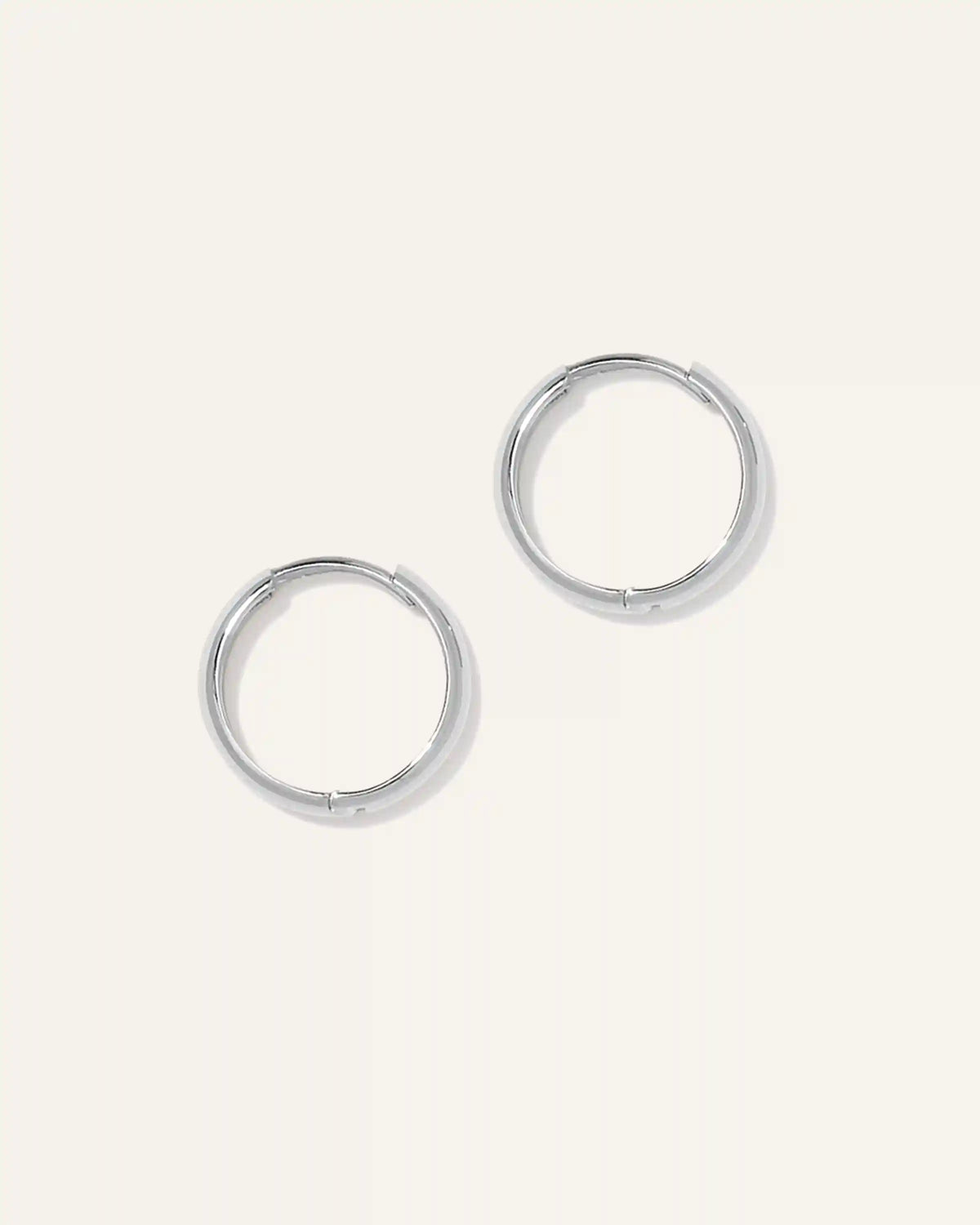 14K Gold Bold Hoops