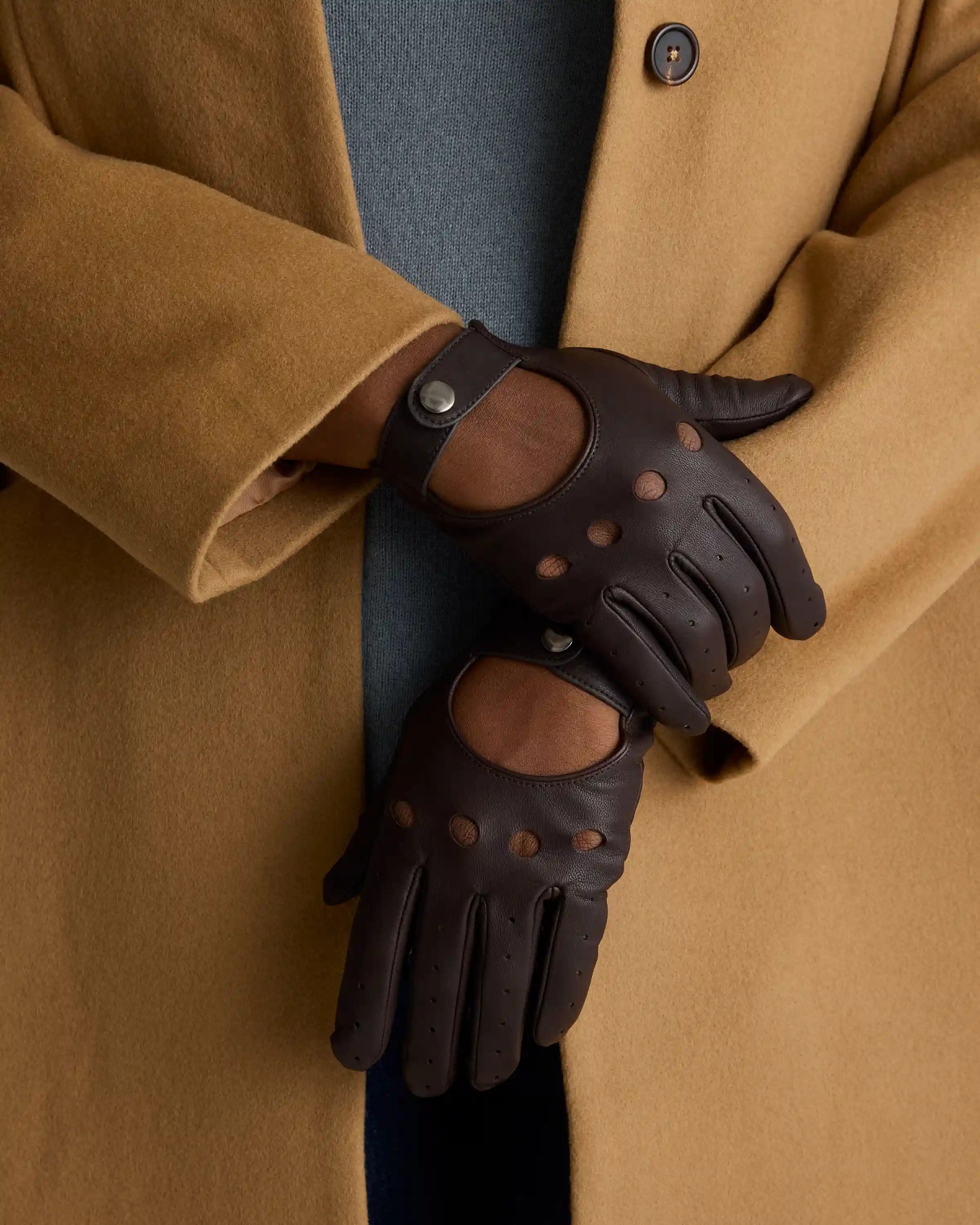 Italian Leather Driving Gloves