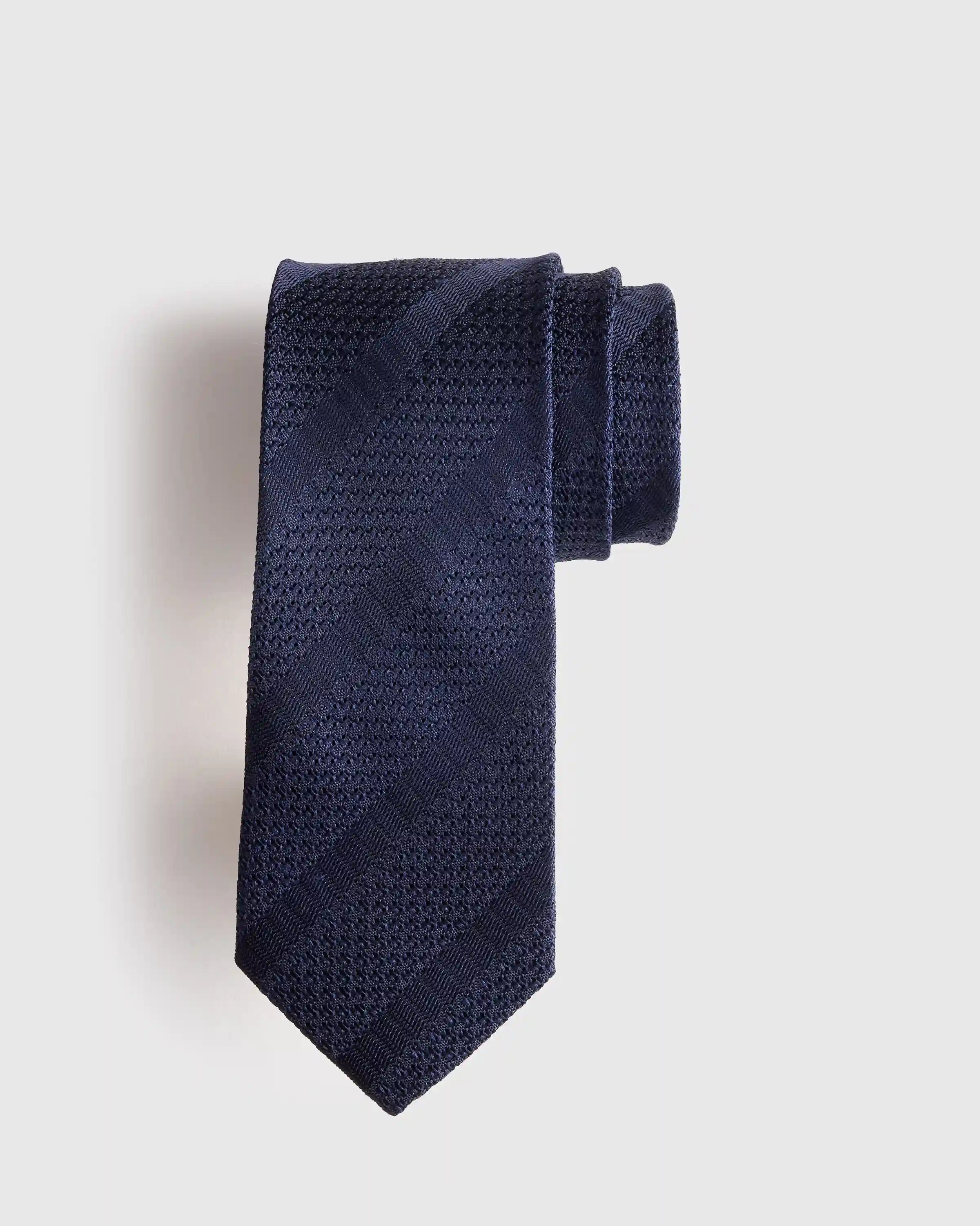 100% Silk Grenadine Tie