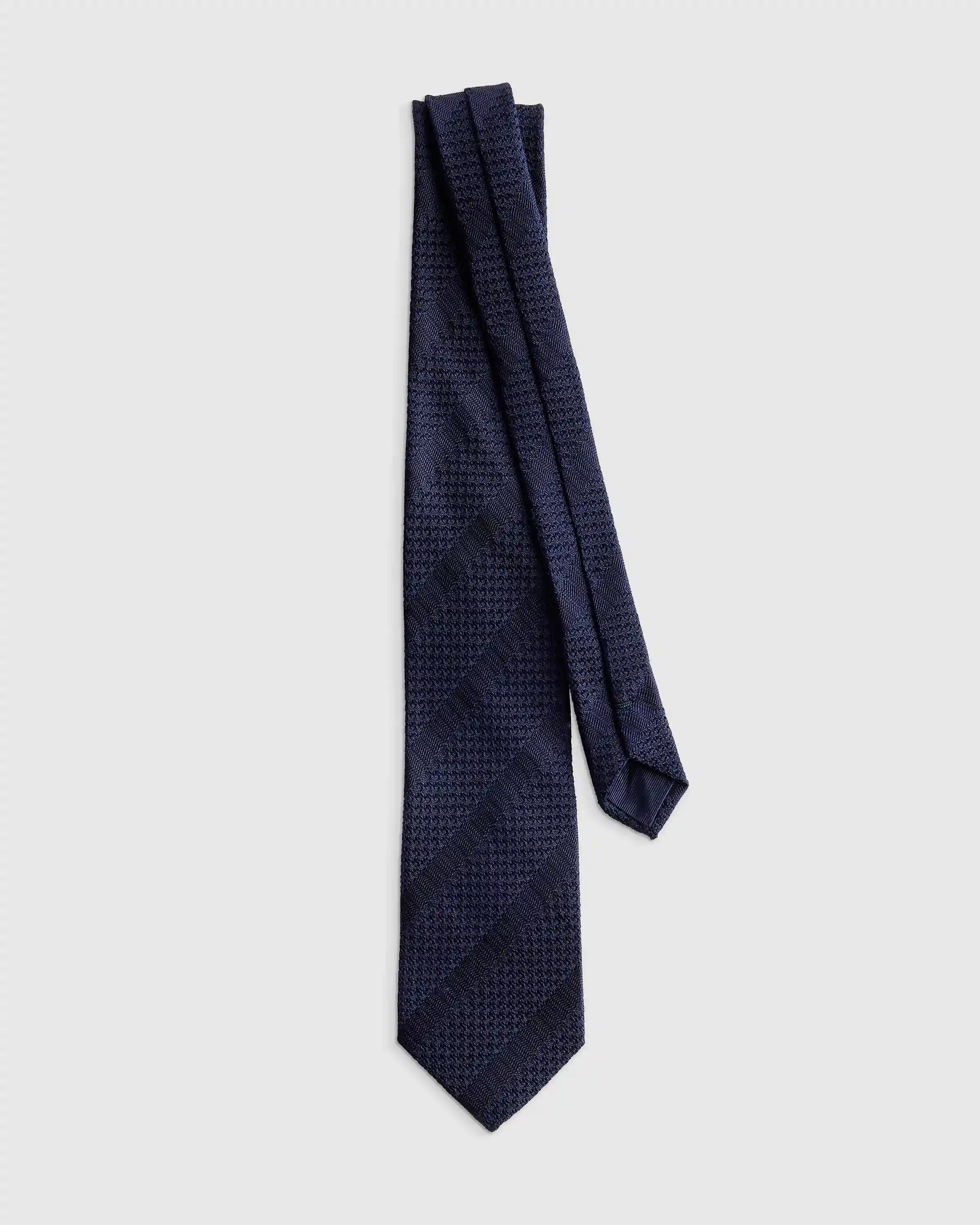 100% Silk Grenadine Tie