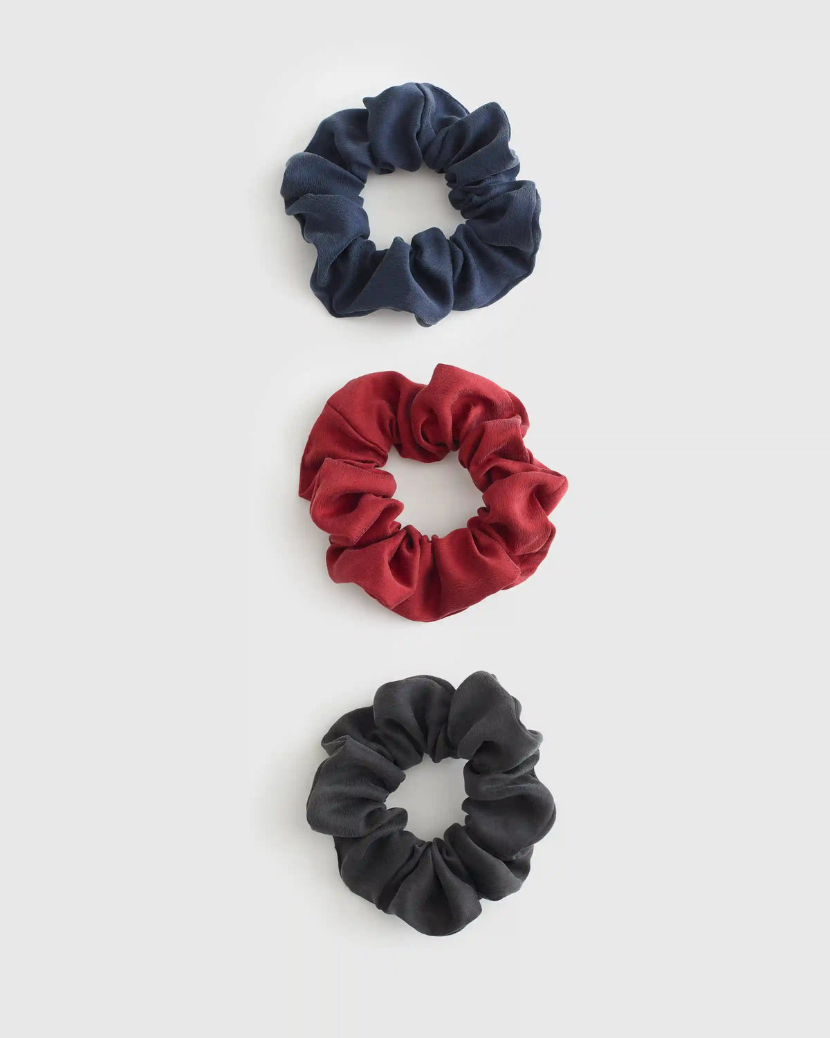 100% Washable Silk Scrunchies