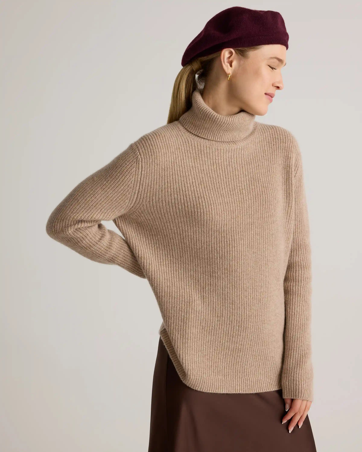 Mongolian Cashmere Beret