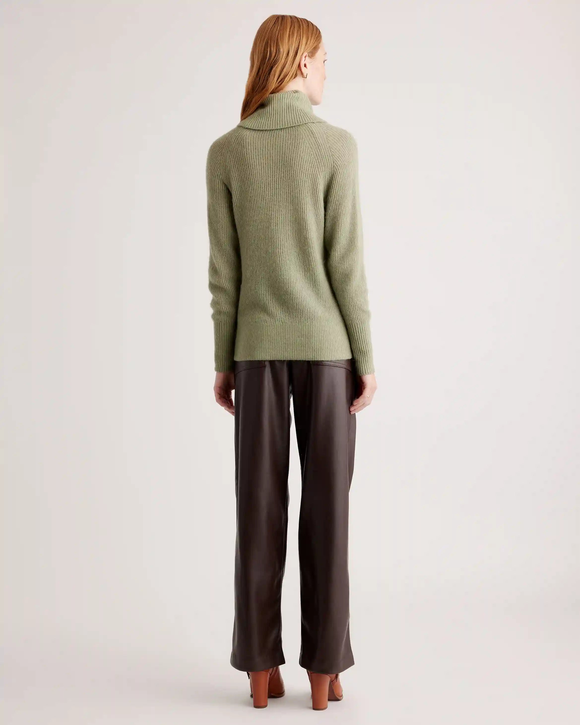 Baby Alpaca-Wool Turtleneck
