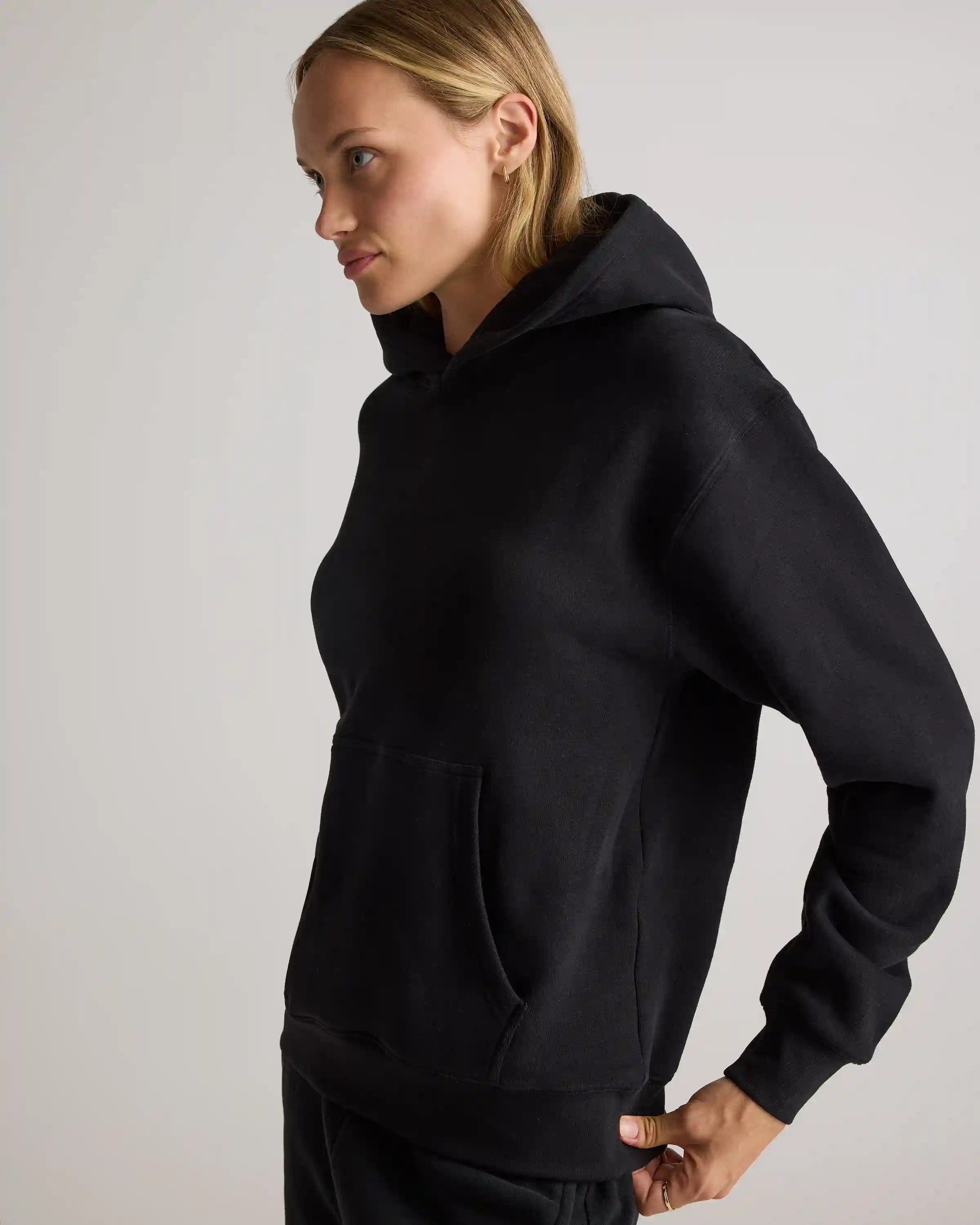 Organic Heavyweight Fleece Boyfriend Hoodie