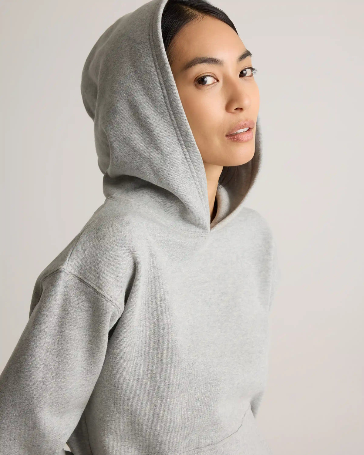 Organic Heavyweight Fleece Boyfriend Hoodie