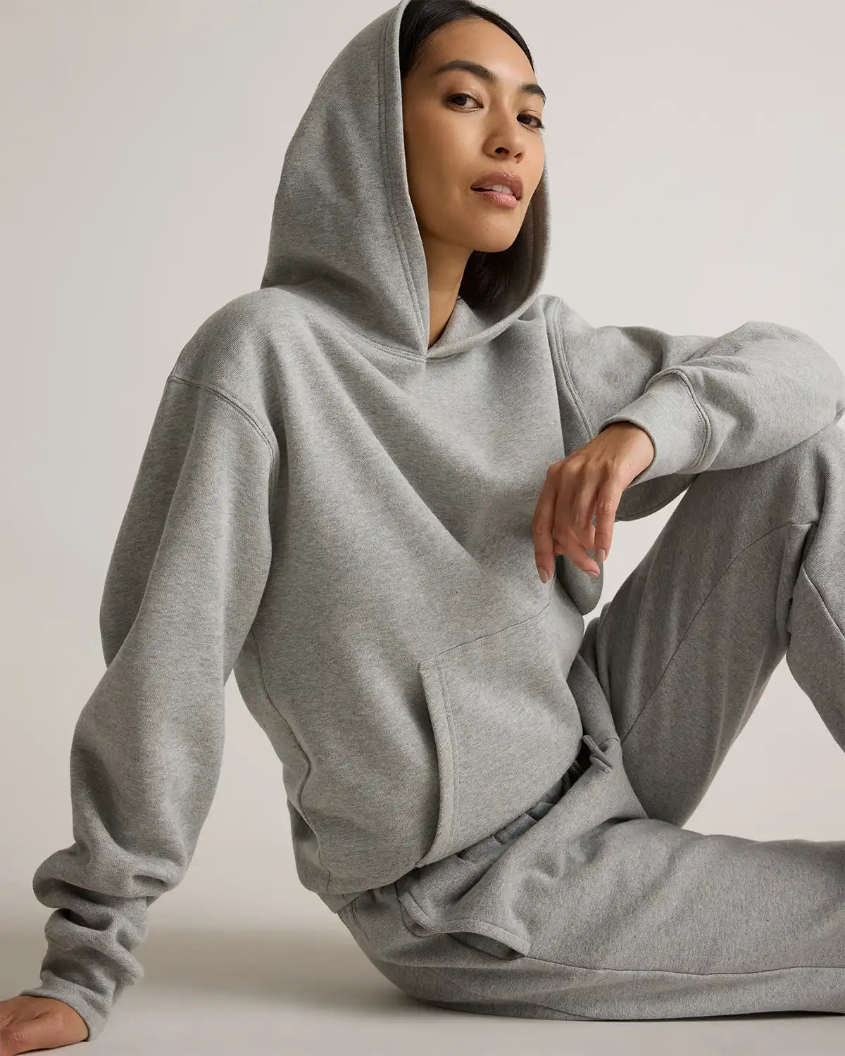 Organic Heavyweight Fleece Boyfriend Hoodie